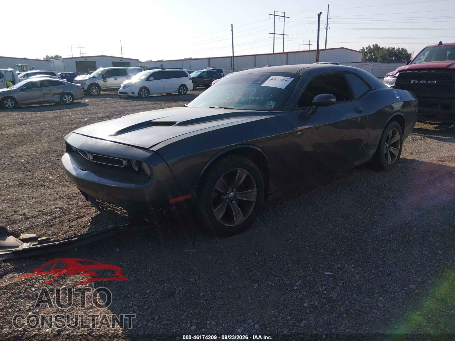 DODGE CHALLENGER 2016 - 2C3CDZAG8GH100763