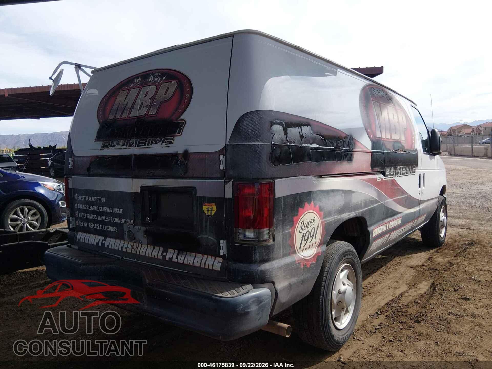 FORD E-250 2010 - 1FTNE2EW5ADA85878
