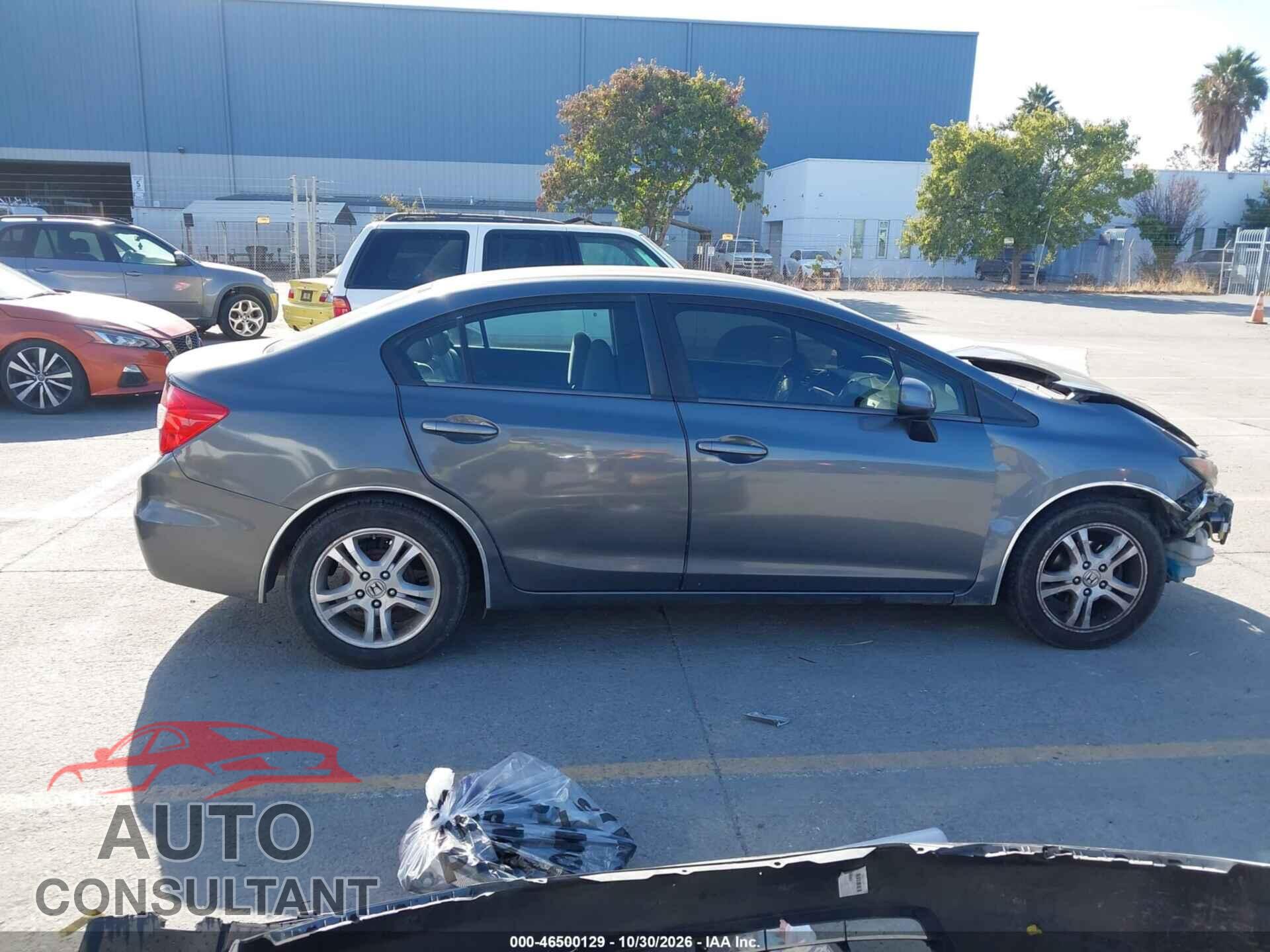 HONDA CIVIC 2012 - 19XFB2F54CE336880