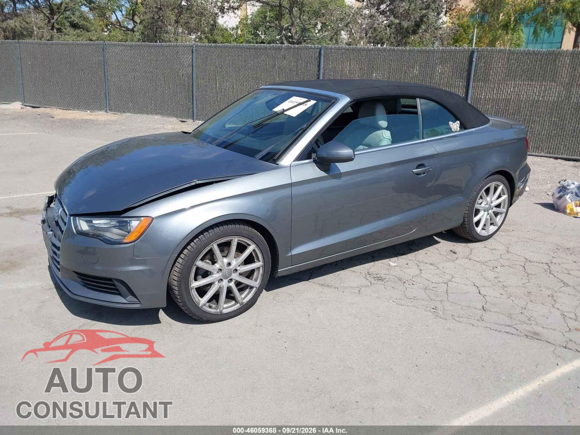 AUDI A3 2015 - WAU7FLFF6F1138586