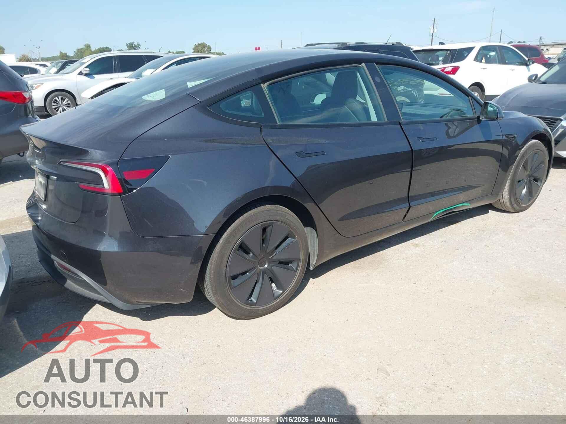 TESLA MODEL 3 2025 - 5YJ3E1EA2SF960866