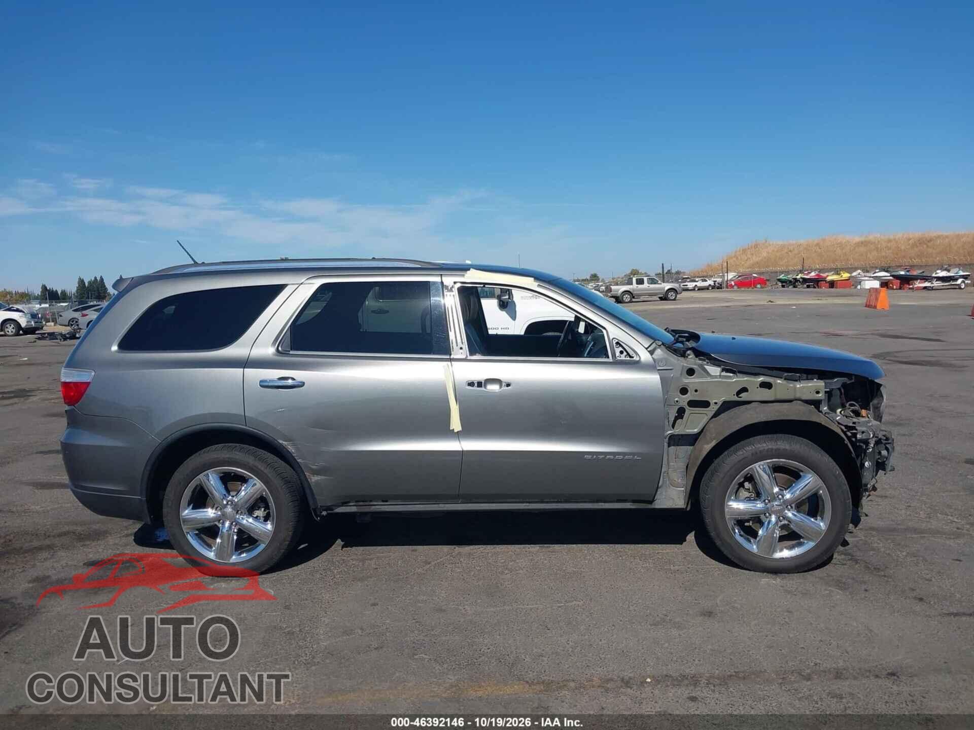 DODGE DURANGO 2012 - 1C4RDJEG4CC328564