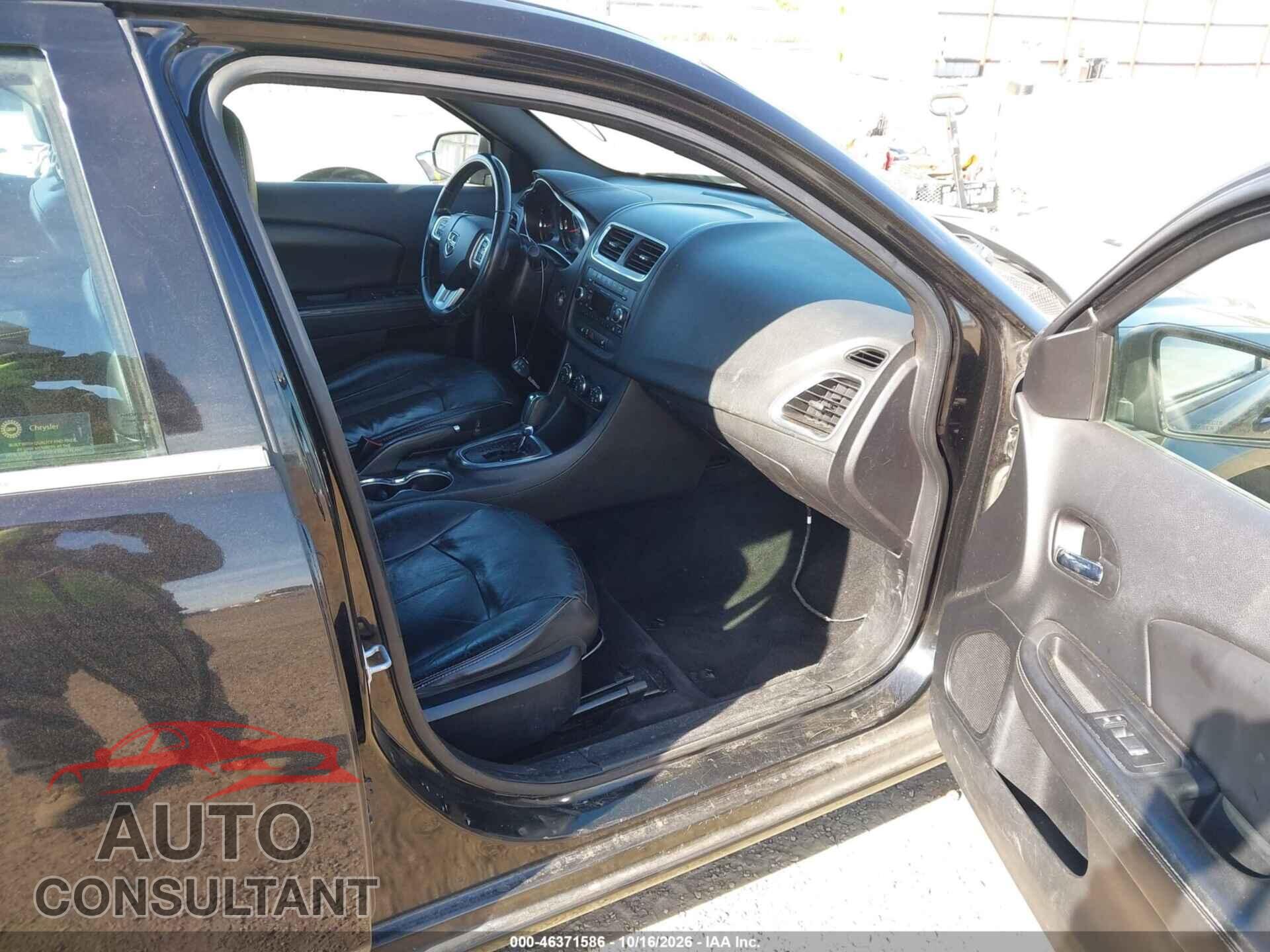 DODGE AVENGER 2013 - 1C3CDZCG2DN620473