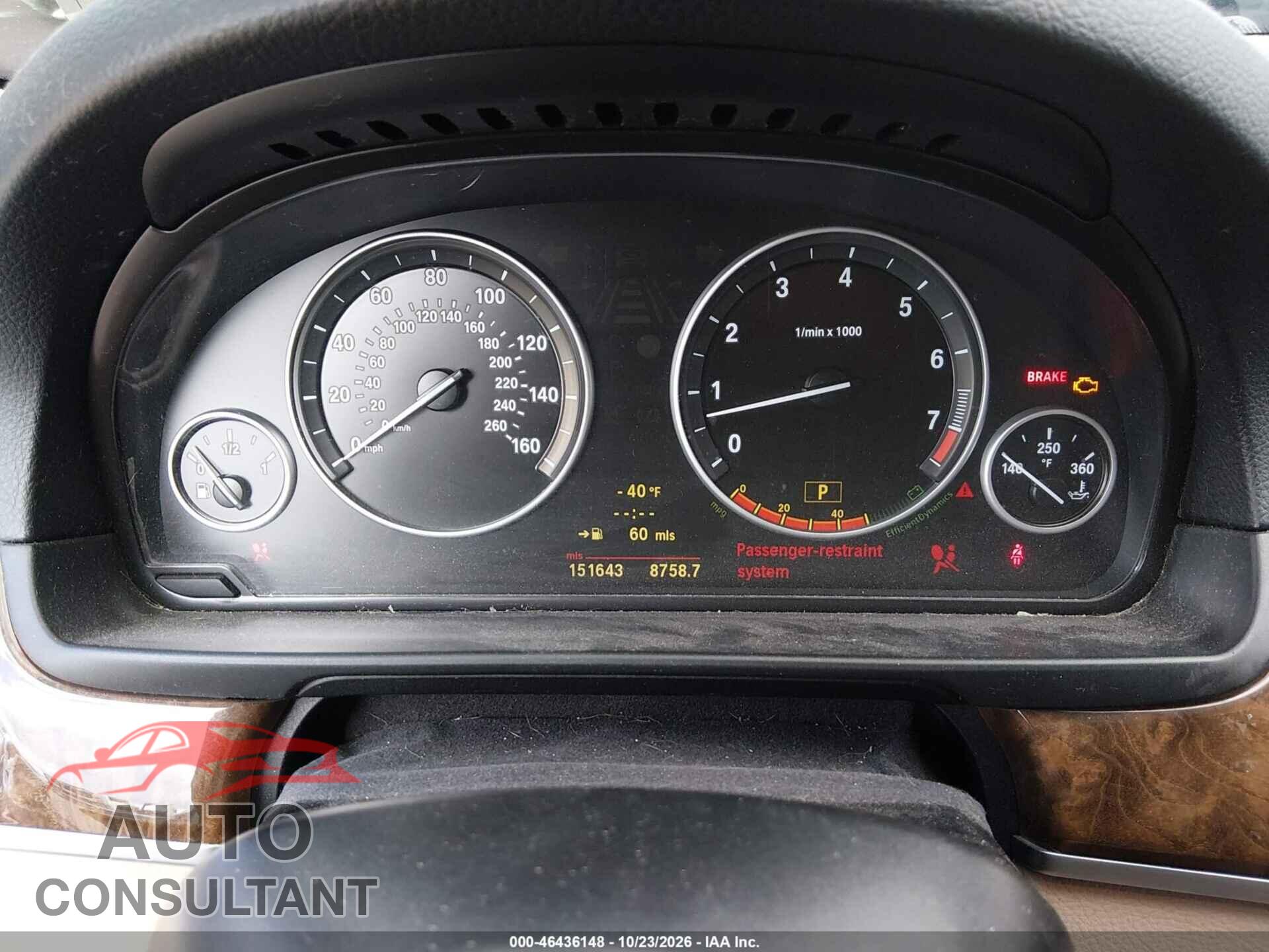 BMW 528I 2011 - WBAFR1C57BC745825