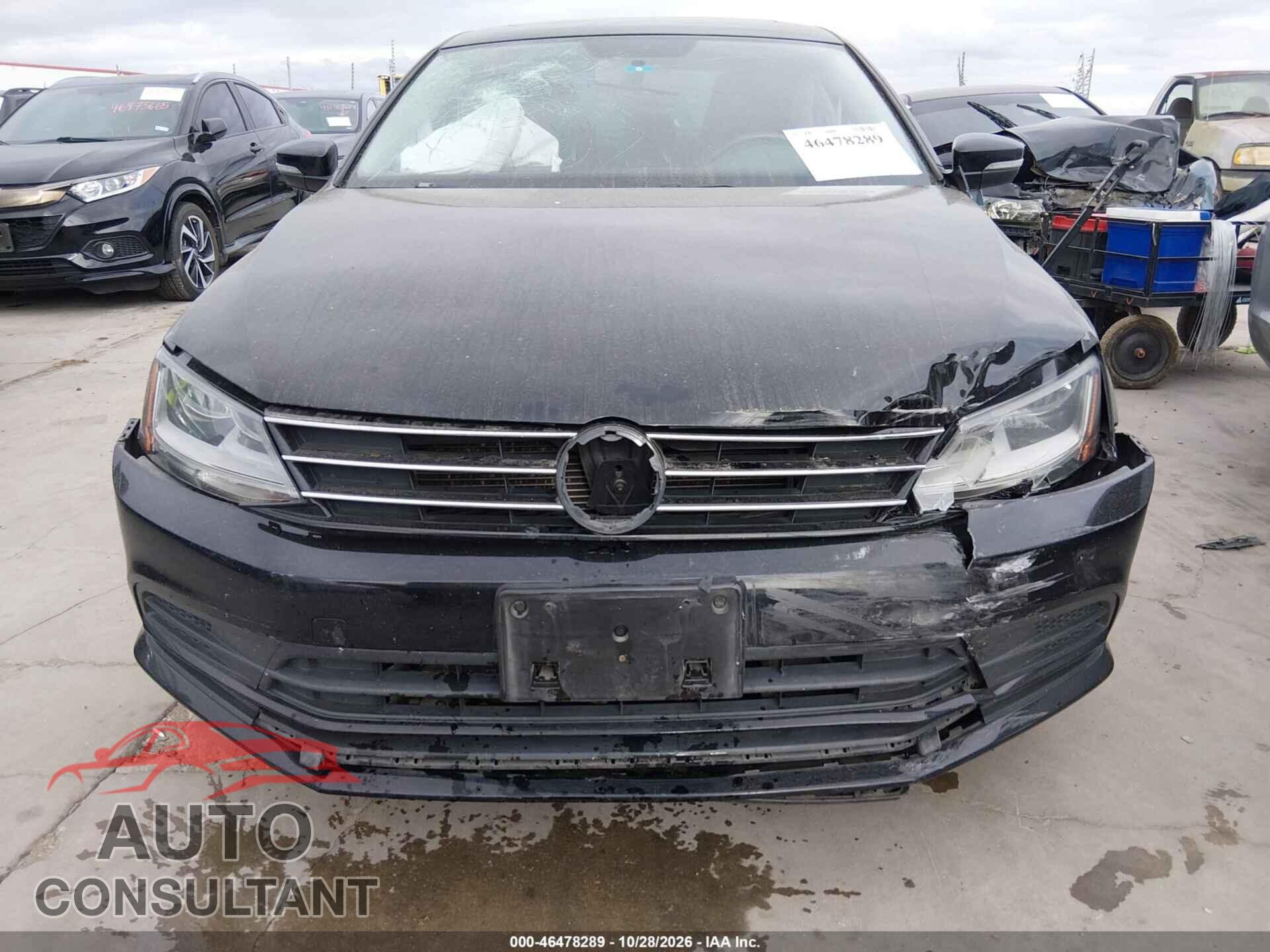VOLKSWAGEN JETTA 2017 - 3VWDB7AJ9HM367108