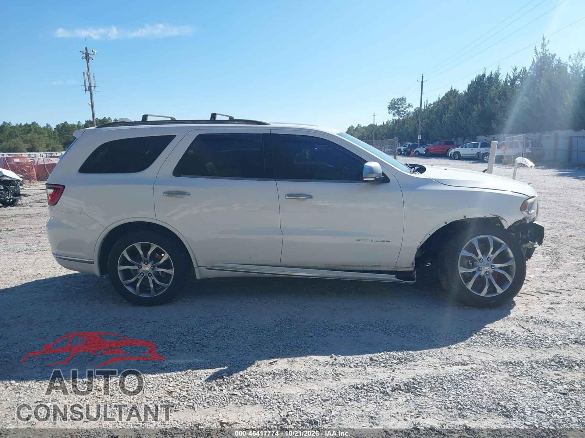 DODGE DURANGO 2016 - 1C4RDJEG2GC420102