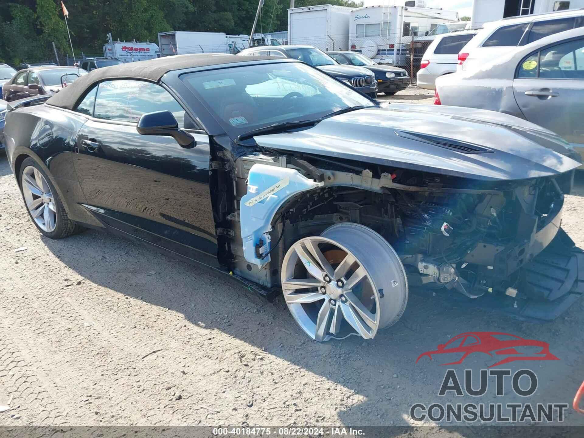 CHEVROLET CAMARO 2017 - 1G1FG3D7XH0186441