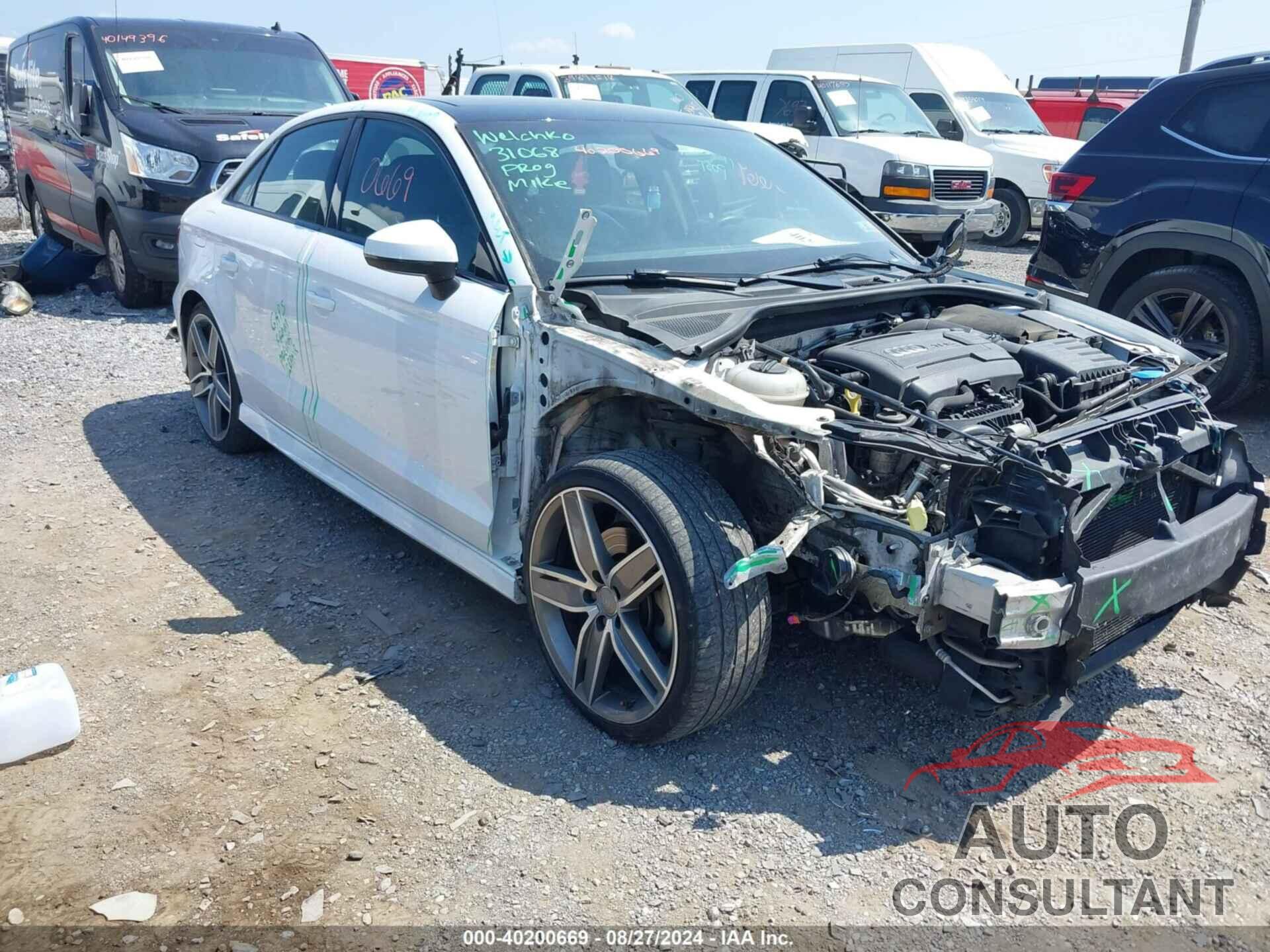 AUDI A3 2016 - WAUB8GFFXG1102025