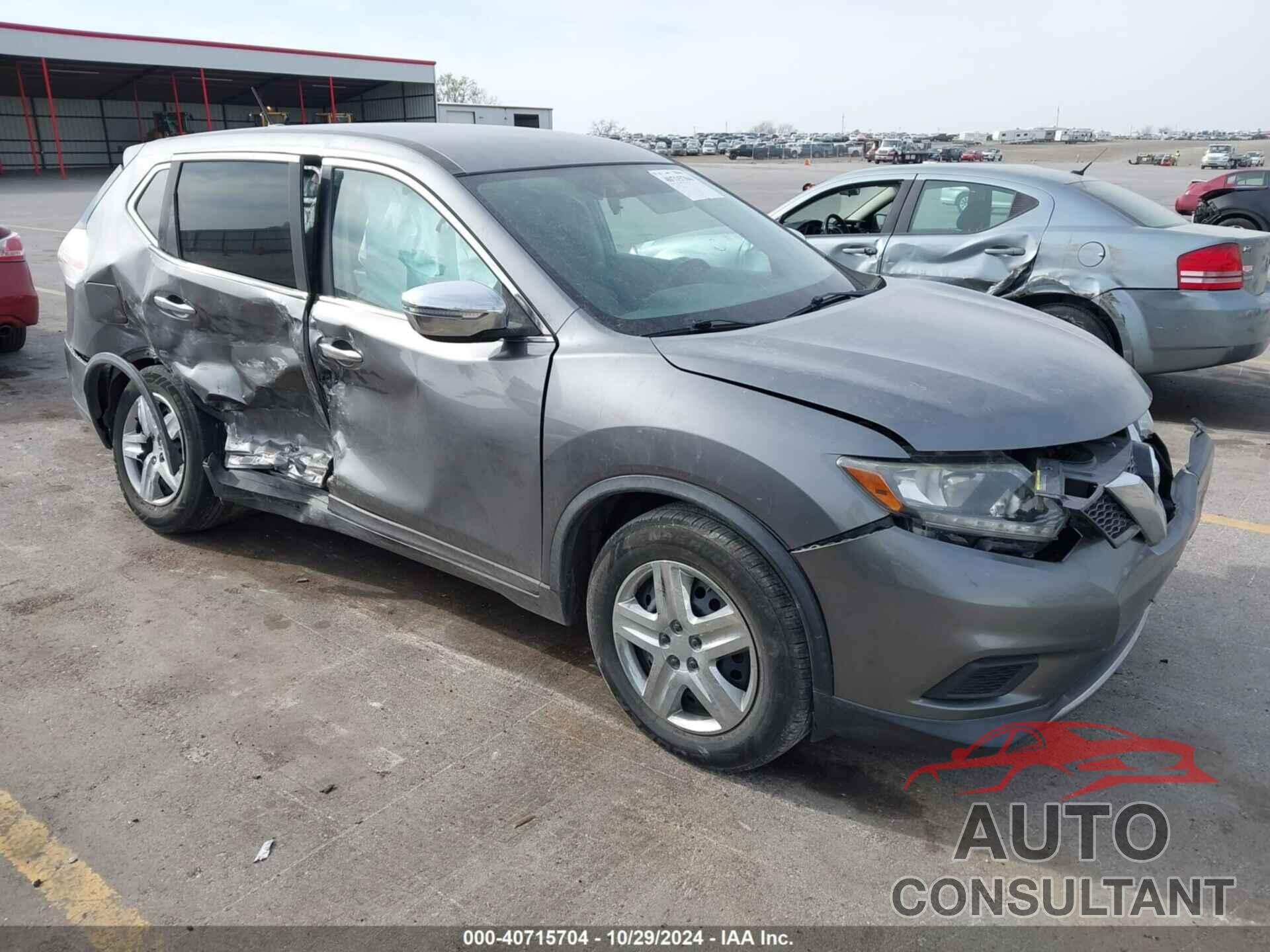 NISSAN ROGUE 2015 - KNMAT2MT8FP539896