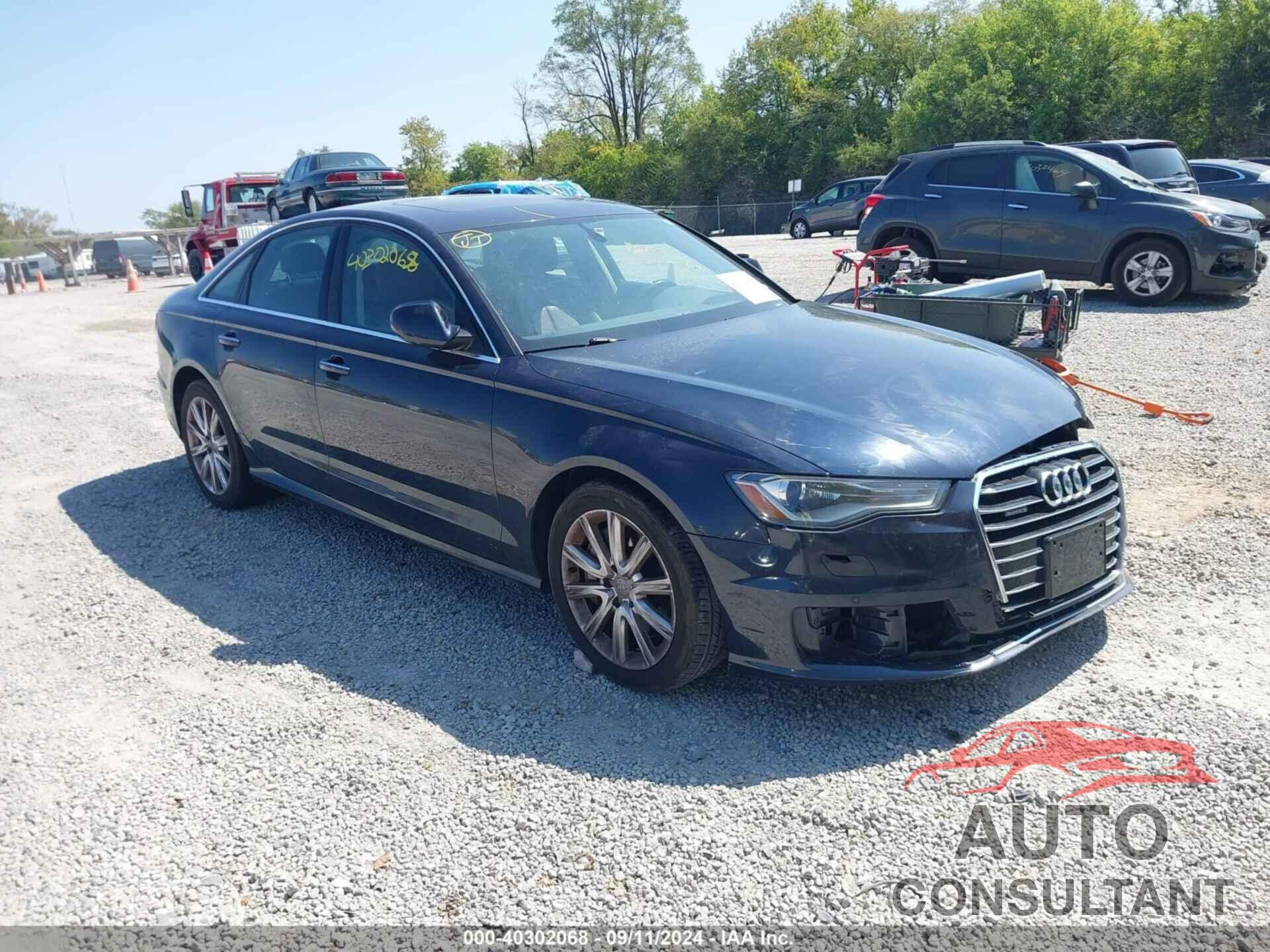 AUDI A6 2016 - WAUGFAFC6GN012958