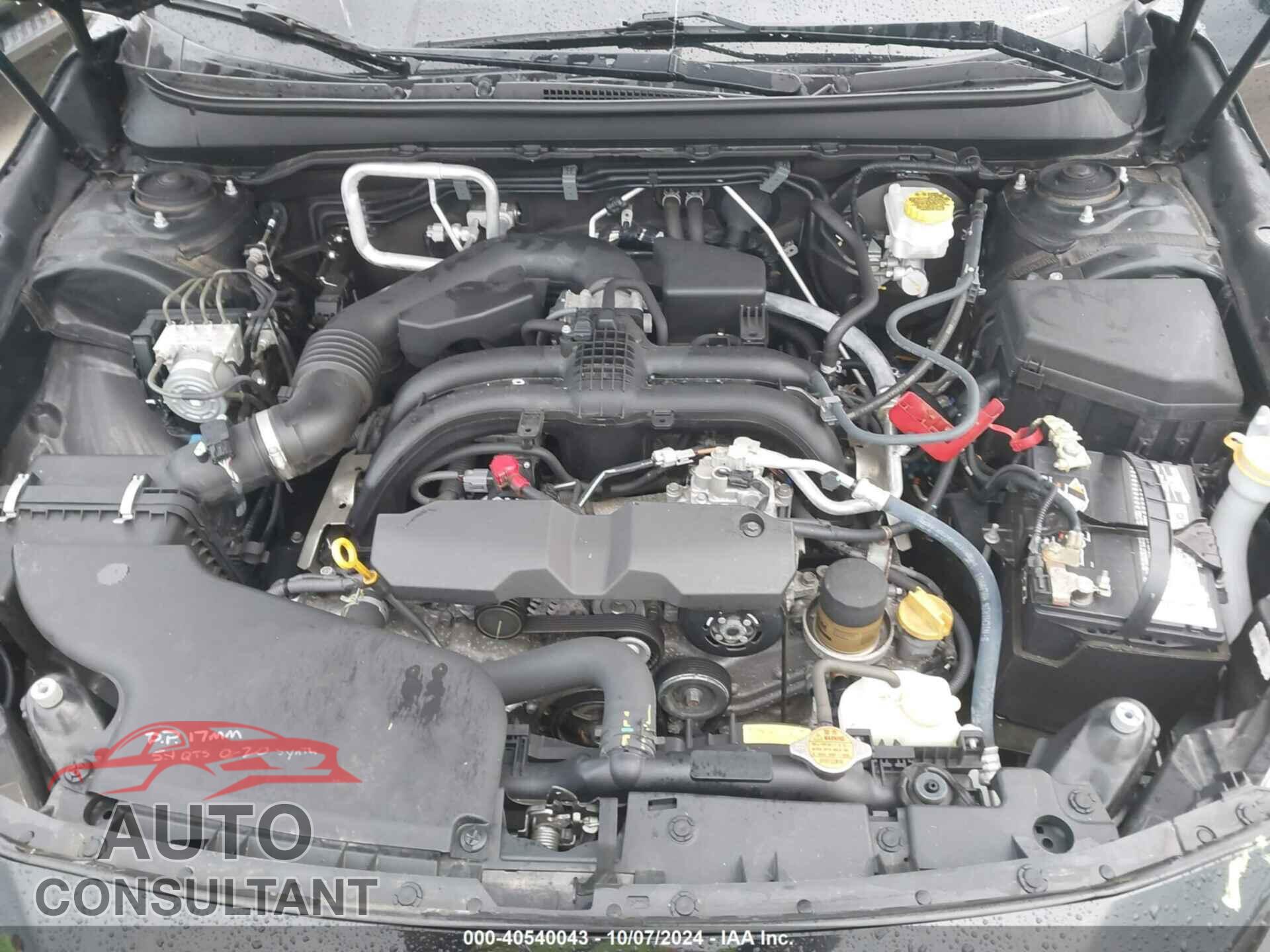 SUBARU OUTBACK 2019 - 4S4BSAFC8K3324515