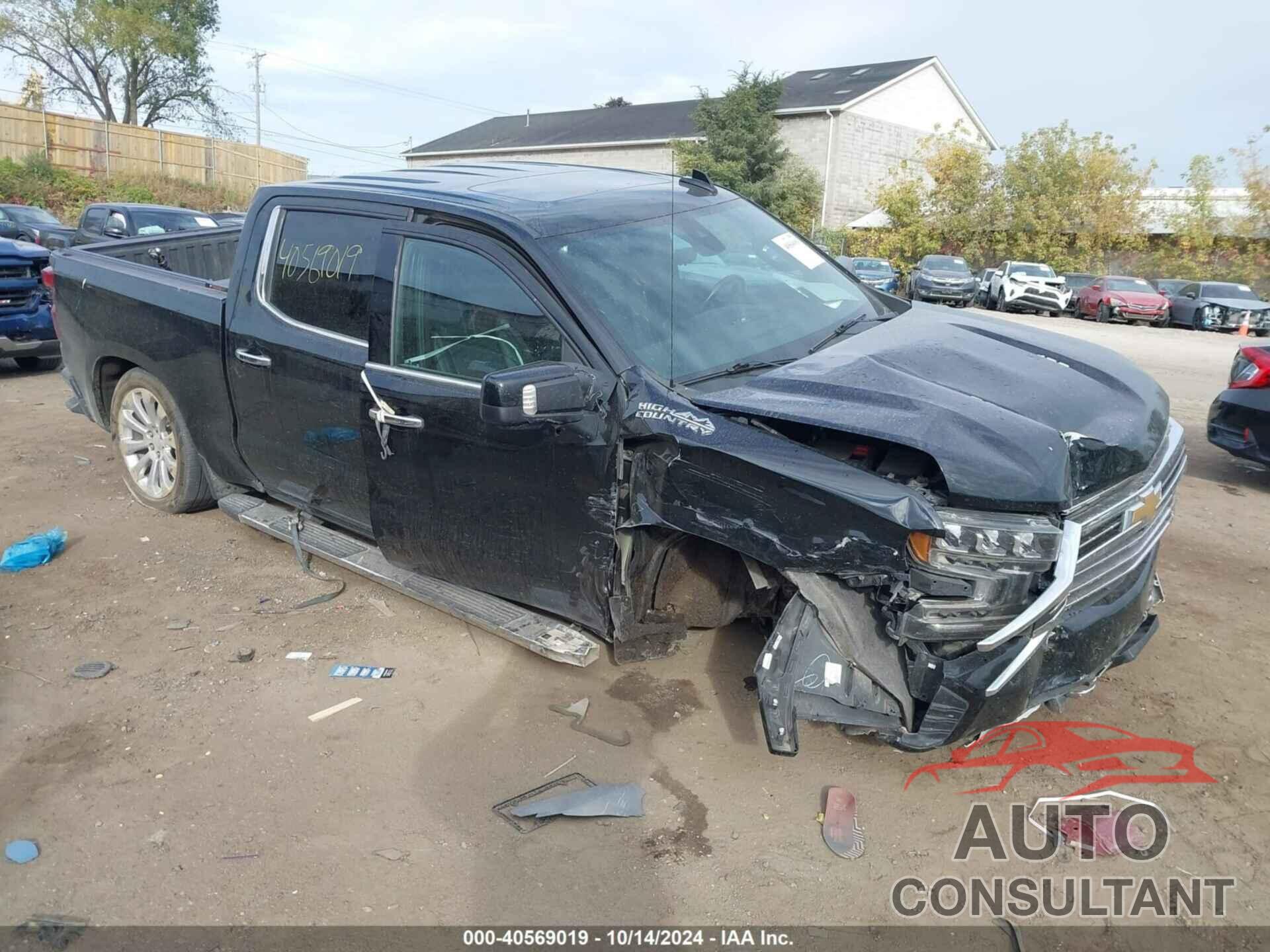 CHEVROLET SILVERADO 1500 2019 - 3GCUYHEL4KG252442