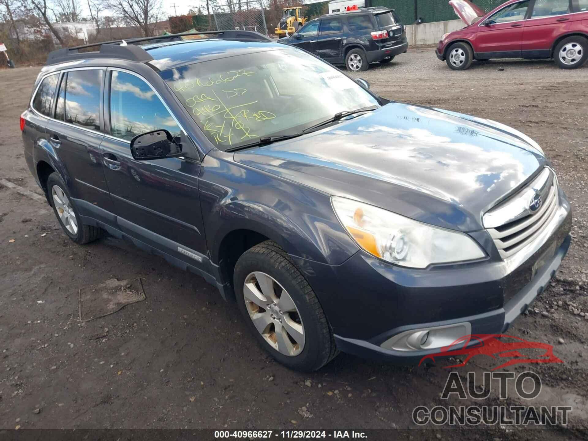 SUBARU OUTBACK 2012 - 4S4BRCGC0C3252717