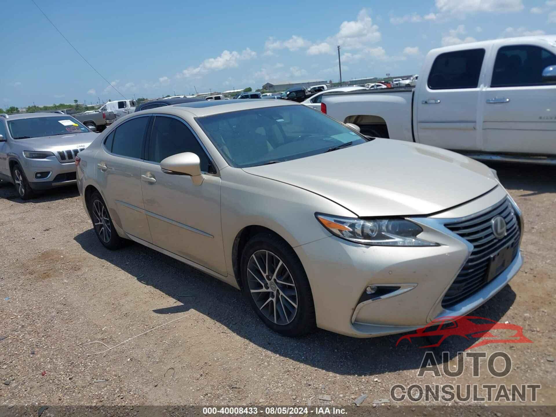 LEXUS ES 350 2017 - JTHBK1GG1H2253449