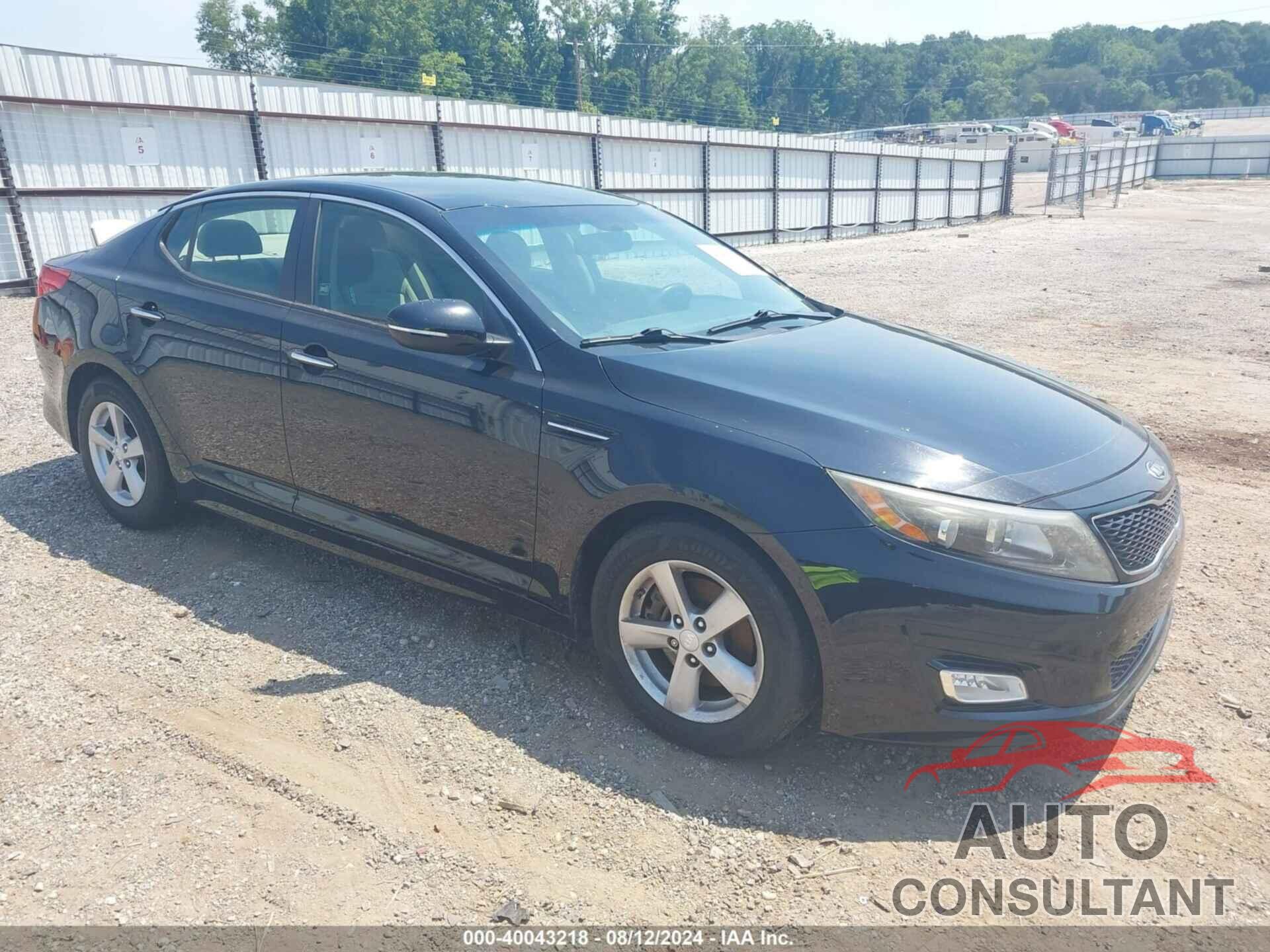 KIA OPTIMA 2014 - 5XXGM4A76EG291566