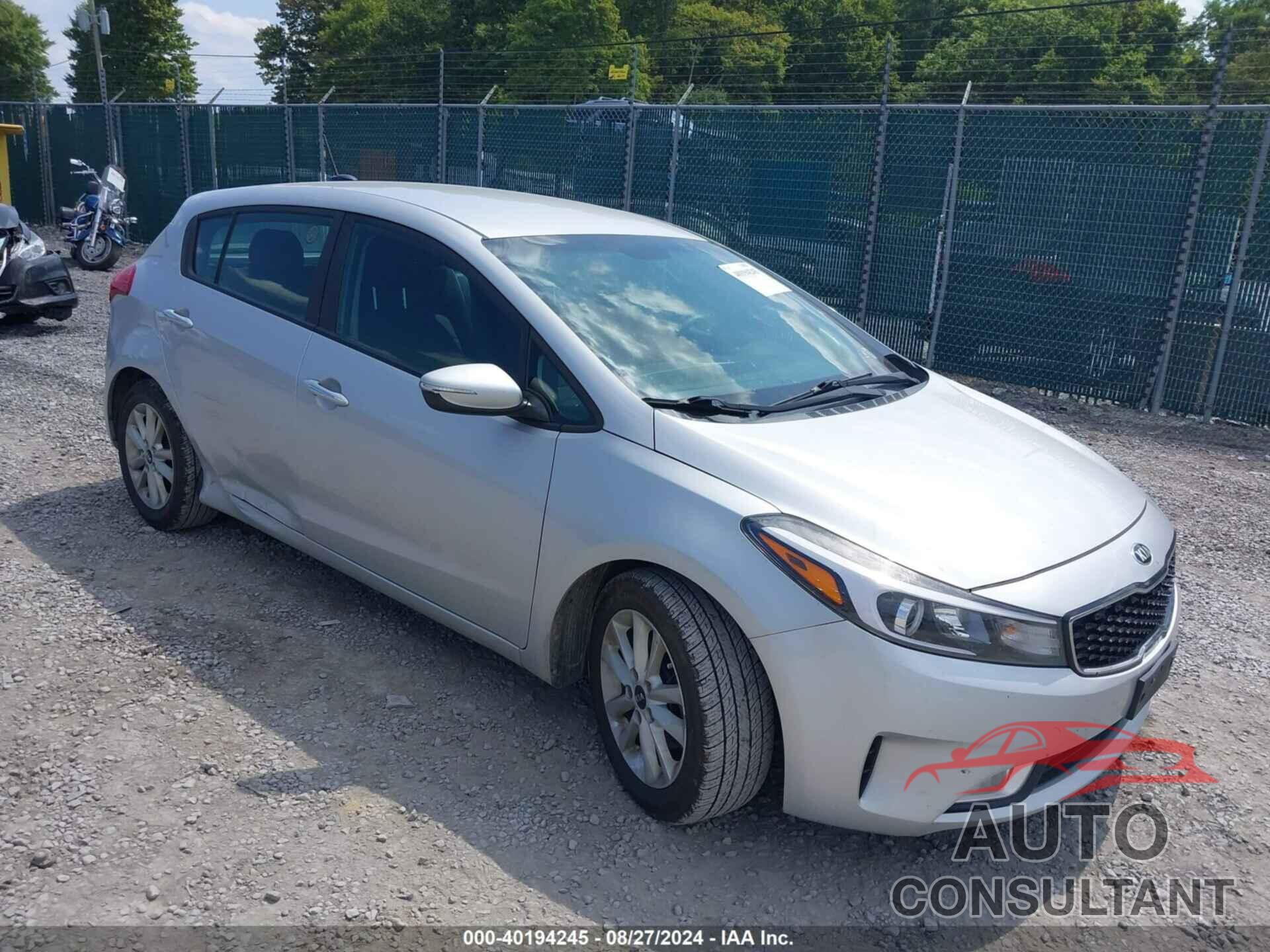 KIA FORTE 2017 - KNAFK5A83H5669218