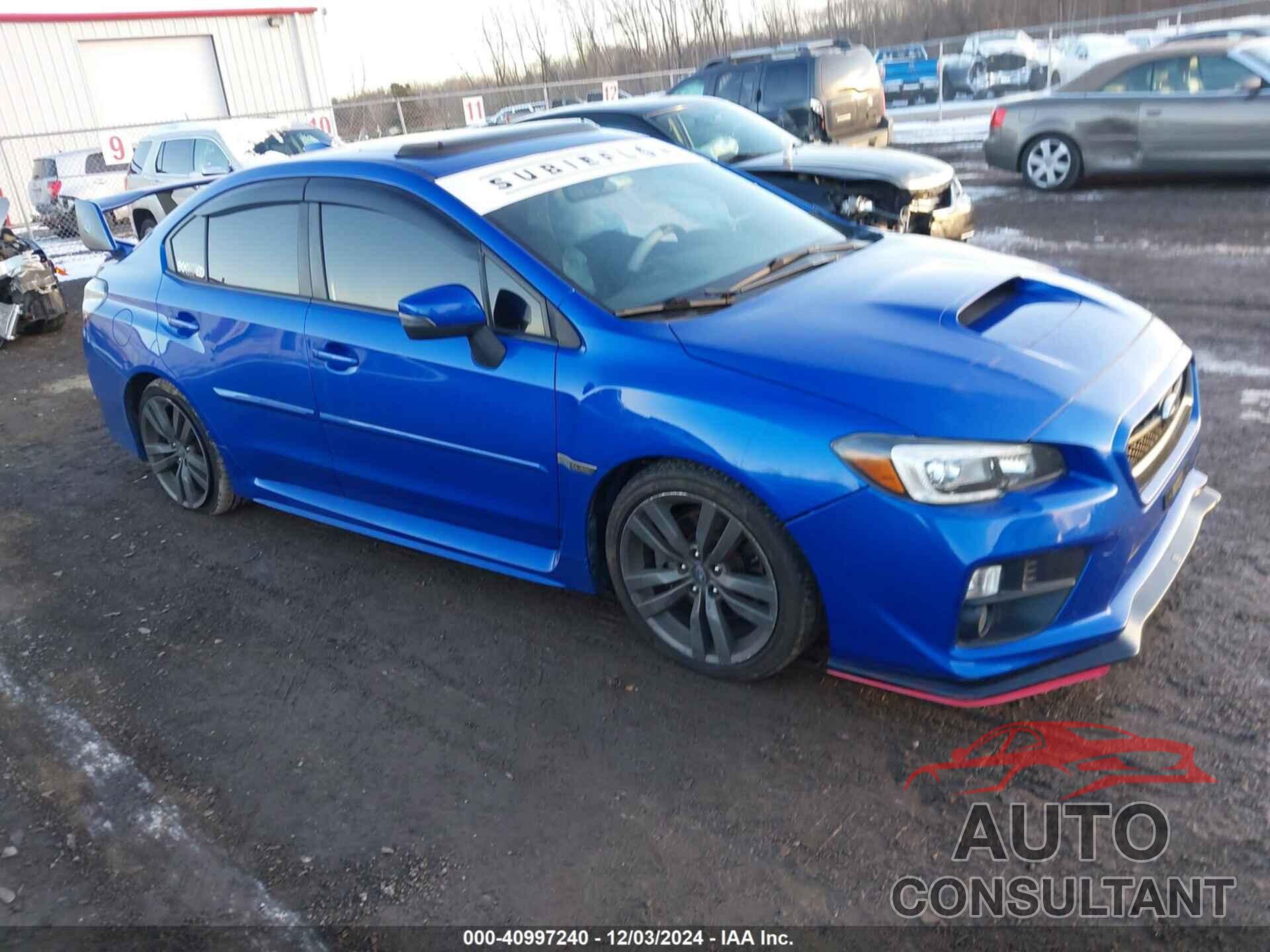 SUBARU WRX 2017 - JF1VA1N66H8803839