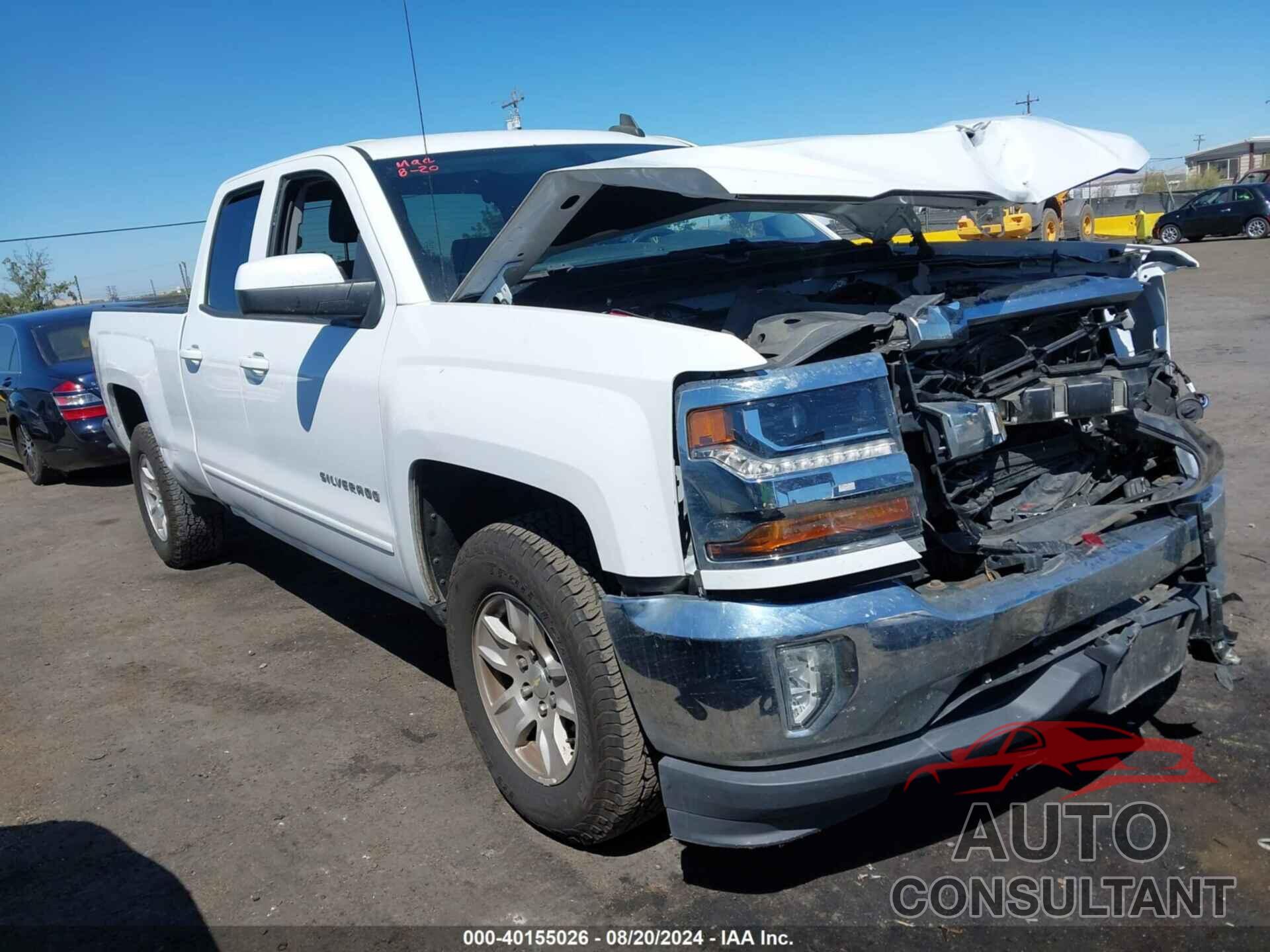 CHEVROLET SILVERADO 1500 2017 - 1GCRCREC5HZ253182