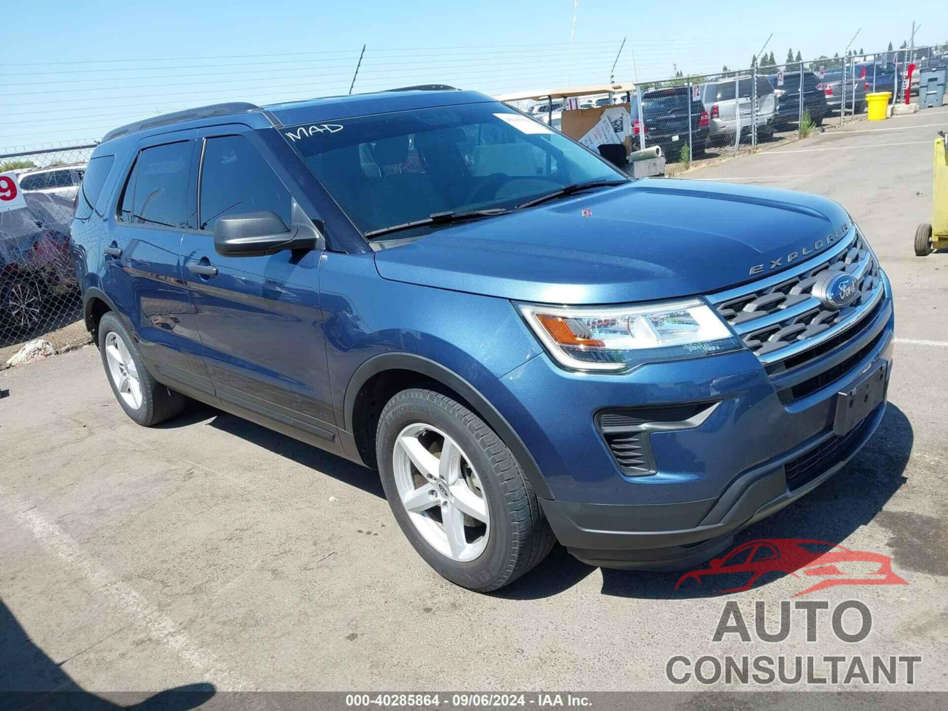 FORD EXPLORER 2018 - 1FM5K7B82JGA56585