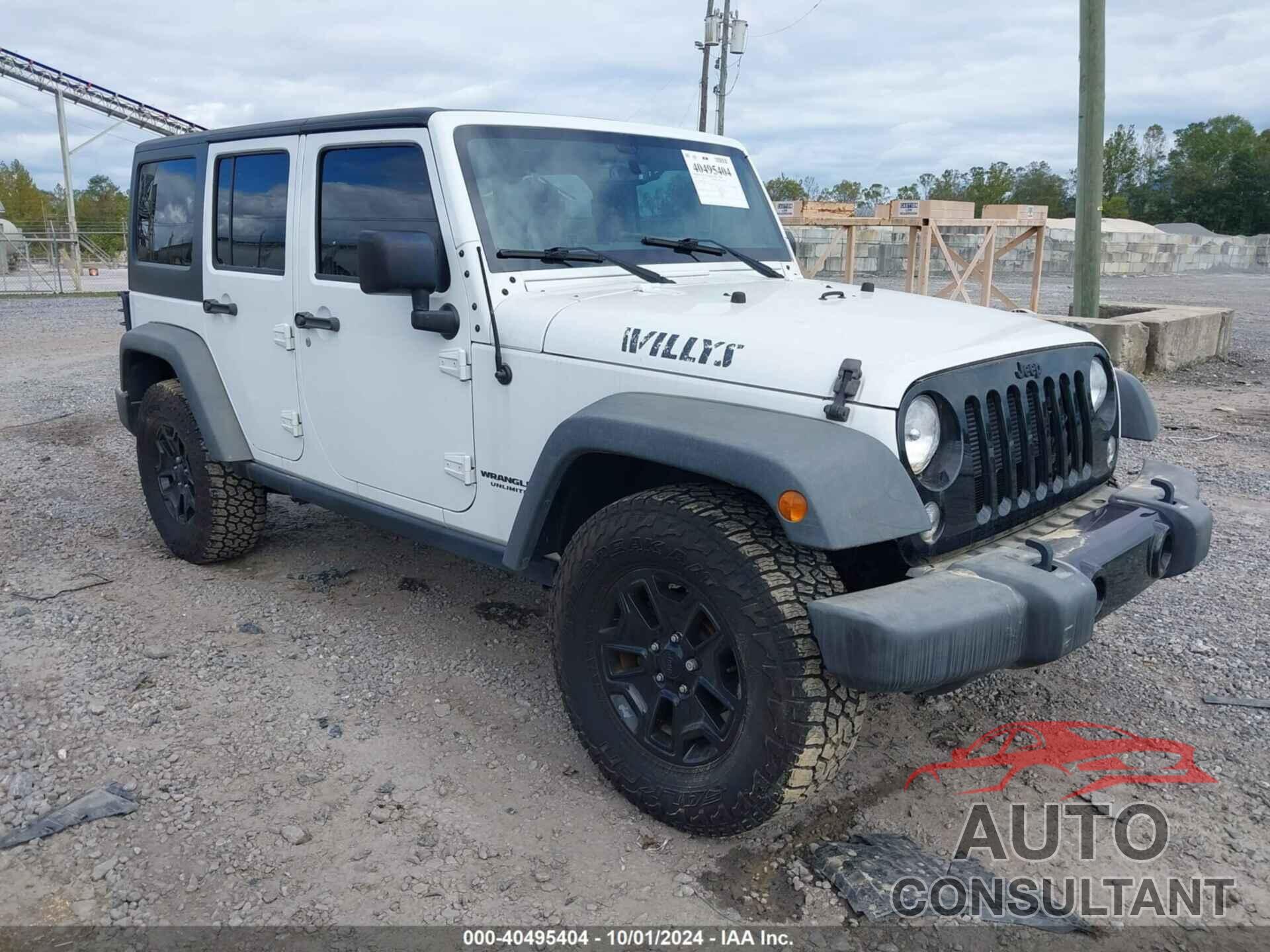 JEEP WRANGLER UNLIMITED 2016 - 1C4BJWDG3GL217521