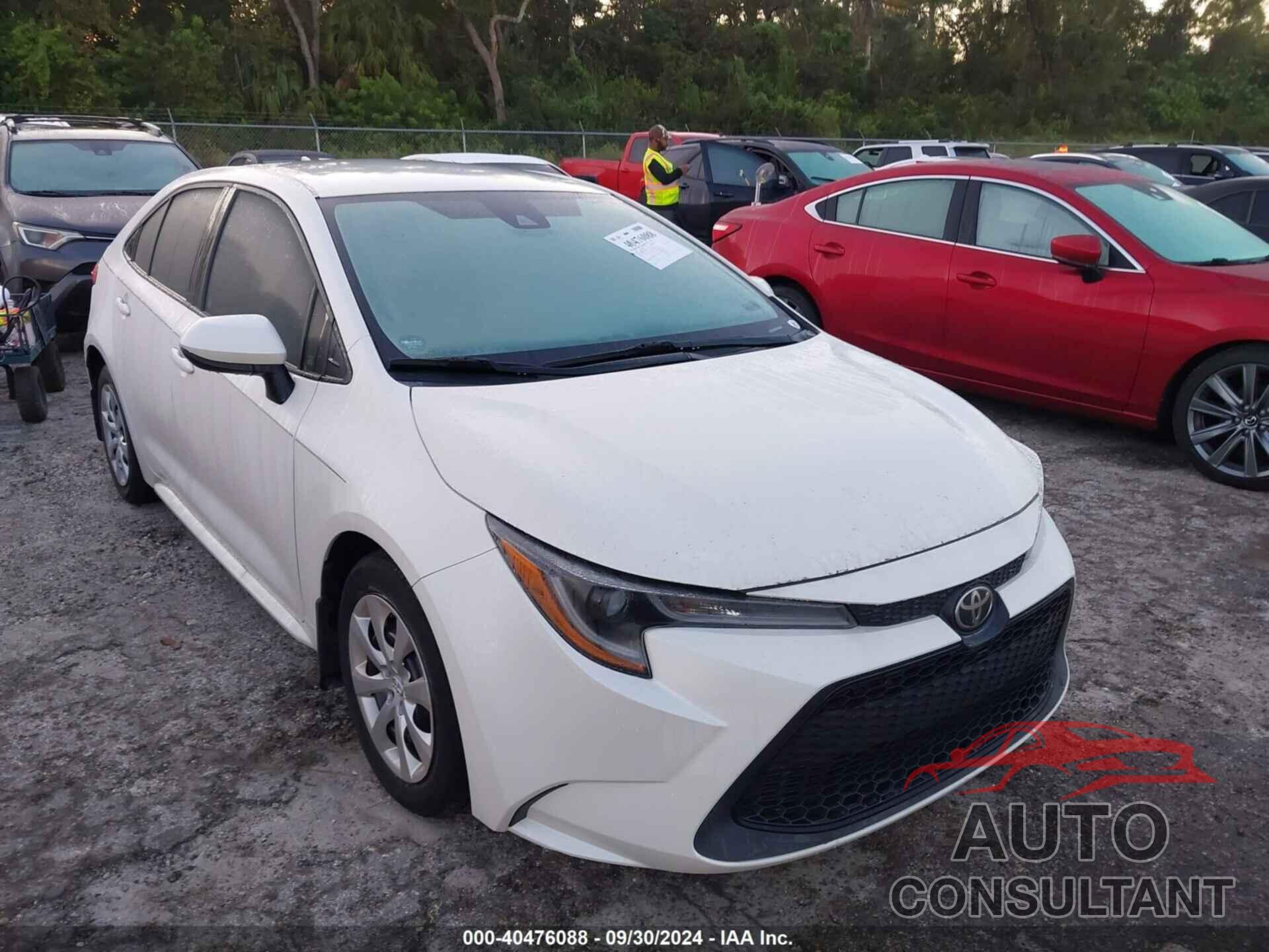 TOYOTA COROLLA 2021 - 5YFEPMAE5MP163578