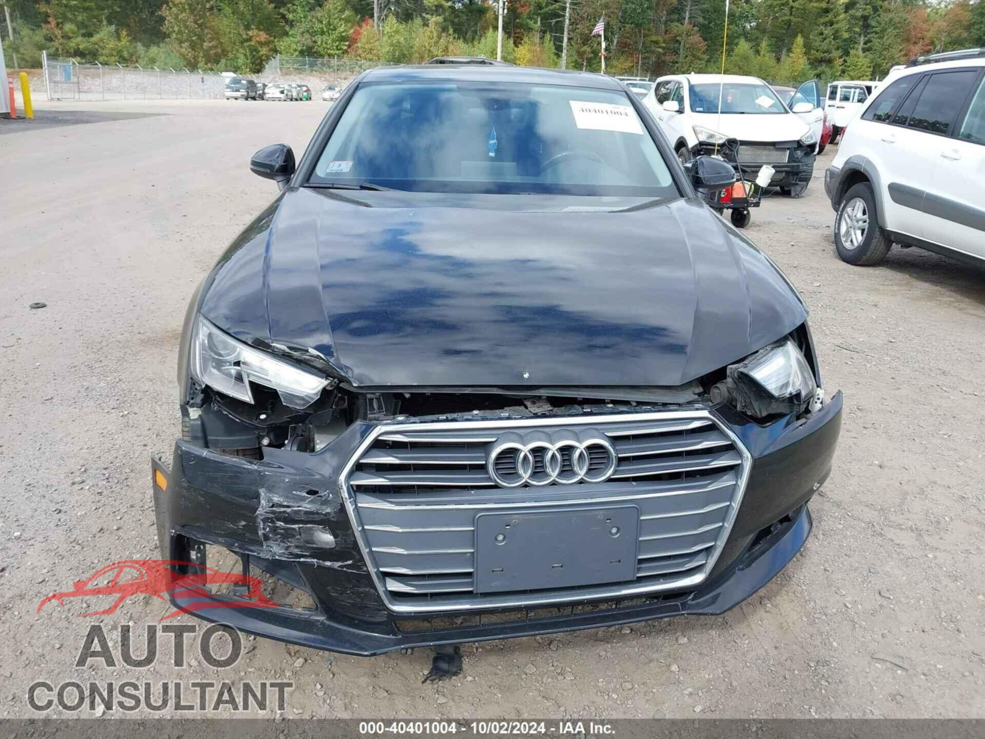 AUDI A4 2017 - WAUGMAF48HN044682