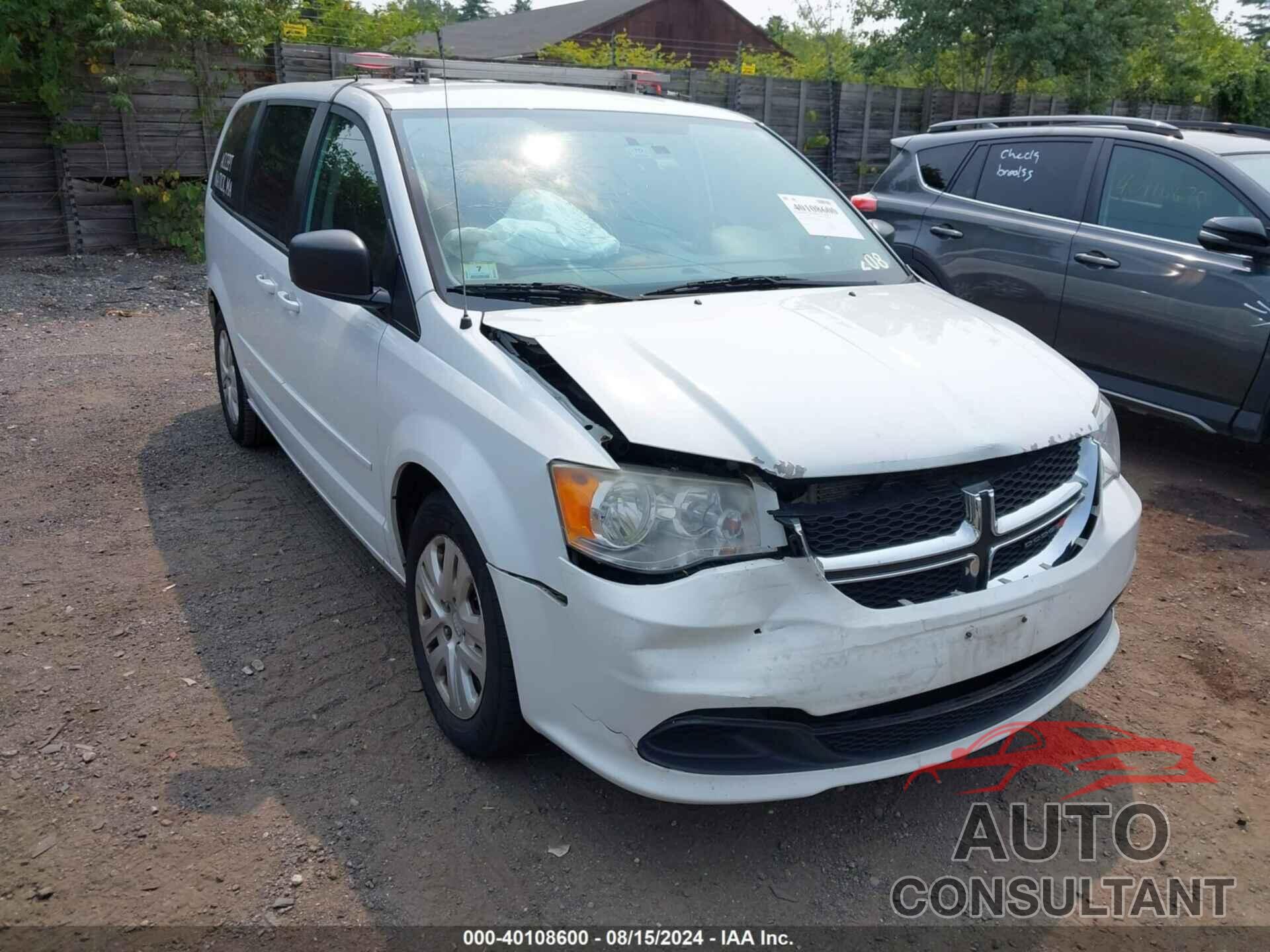 DODGE GRAND CARAVAN 2016 - 2C4RDGBG5GR402000