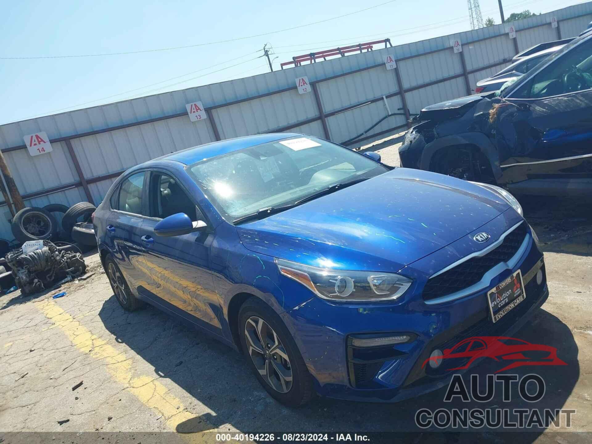 KIA FORTE 2019 - 3KPF24AD0KE137155