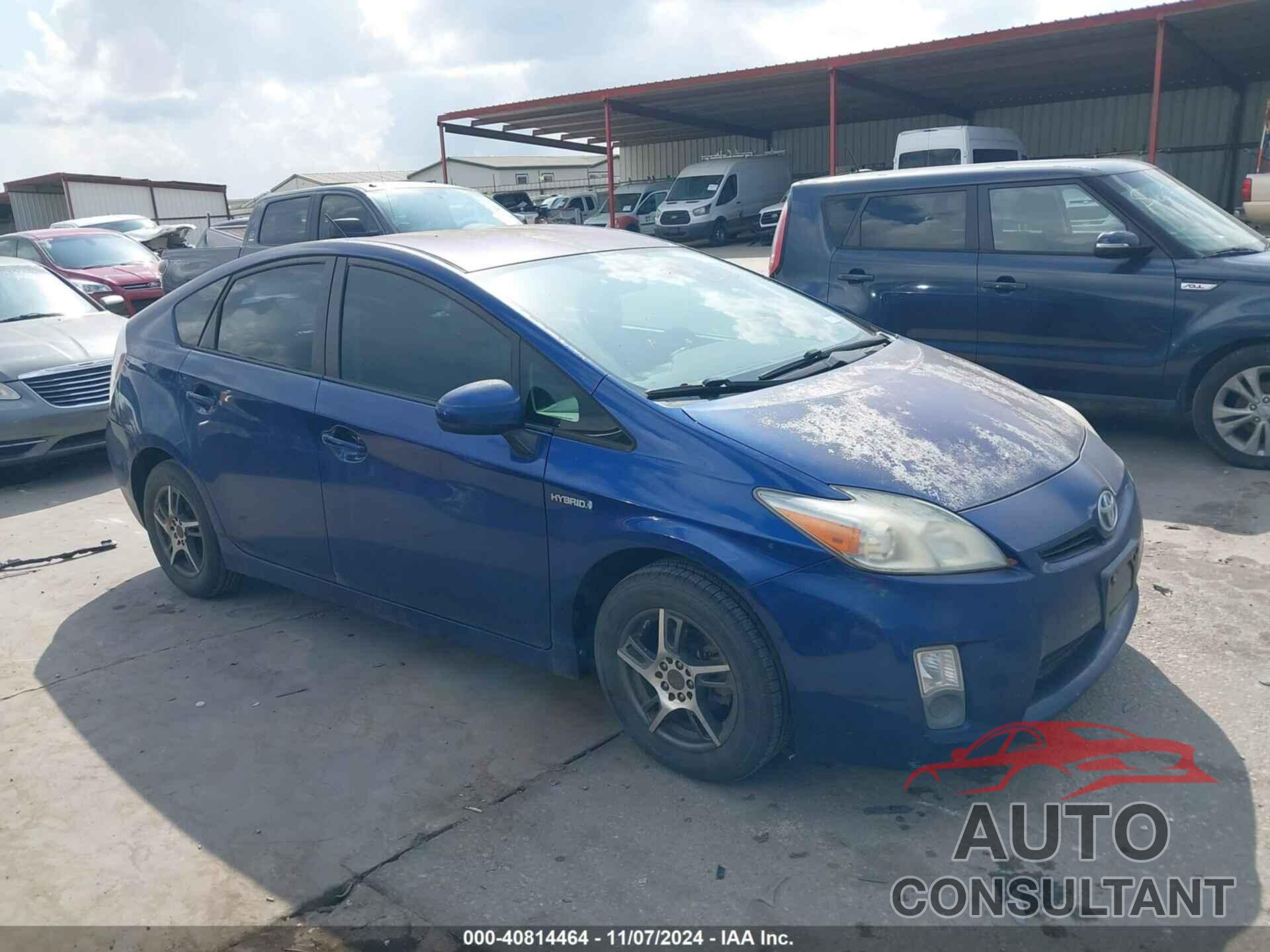 TOYOTA PRIUS 2010 - JTDKN3DU7A0162072