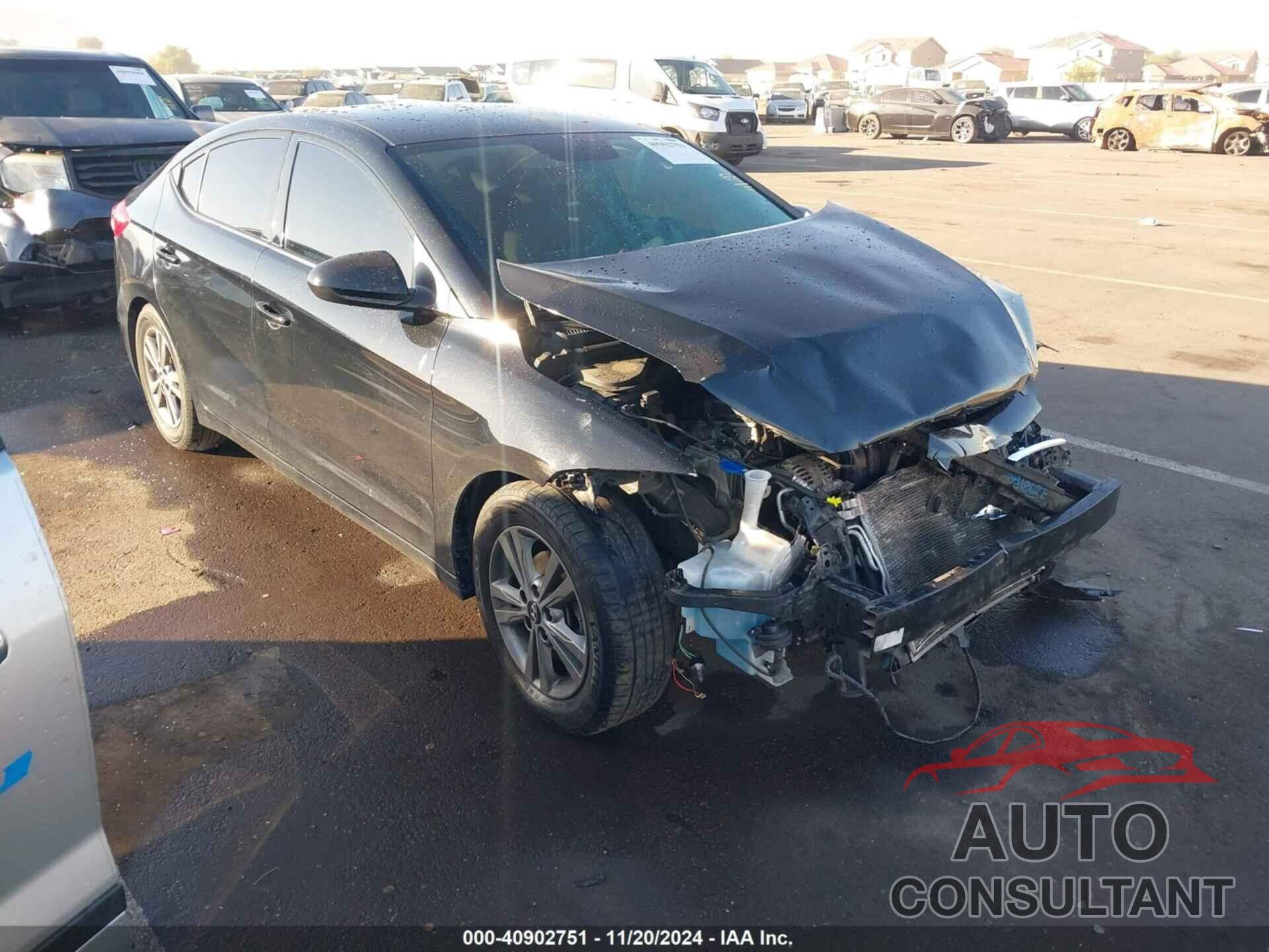 HYUNDAI ELANTRA 2018 - 5NPD84LF4JH229139
