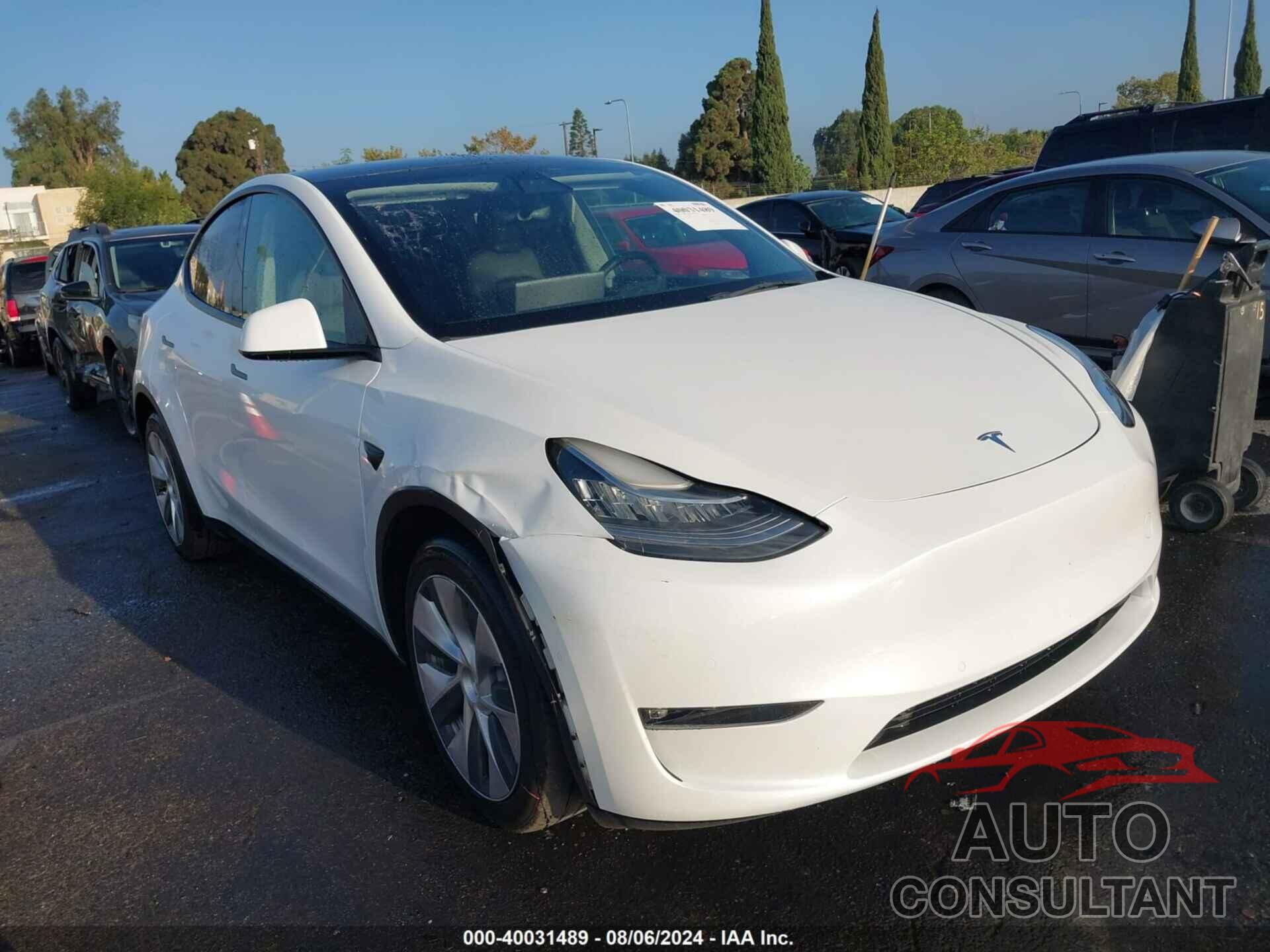 TESLA MODEL Y 2022 - 7SAYGDEE9NF377187