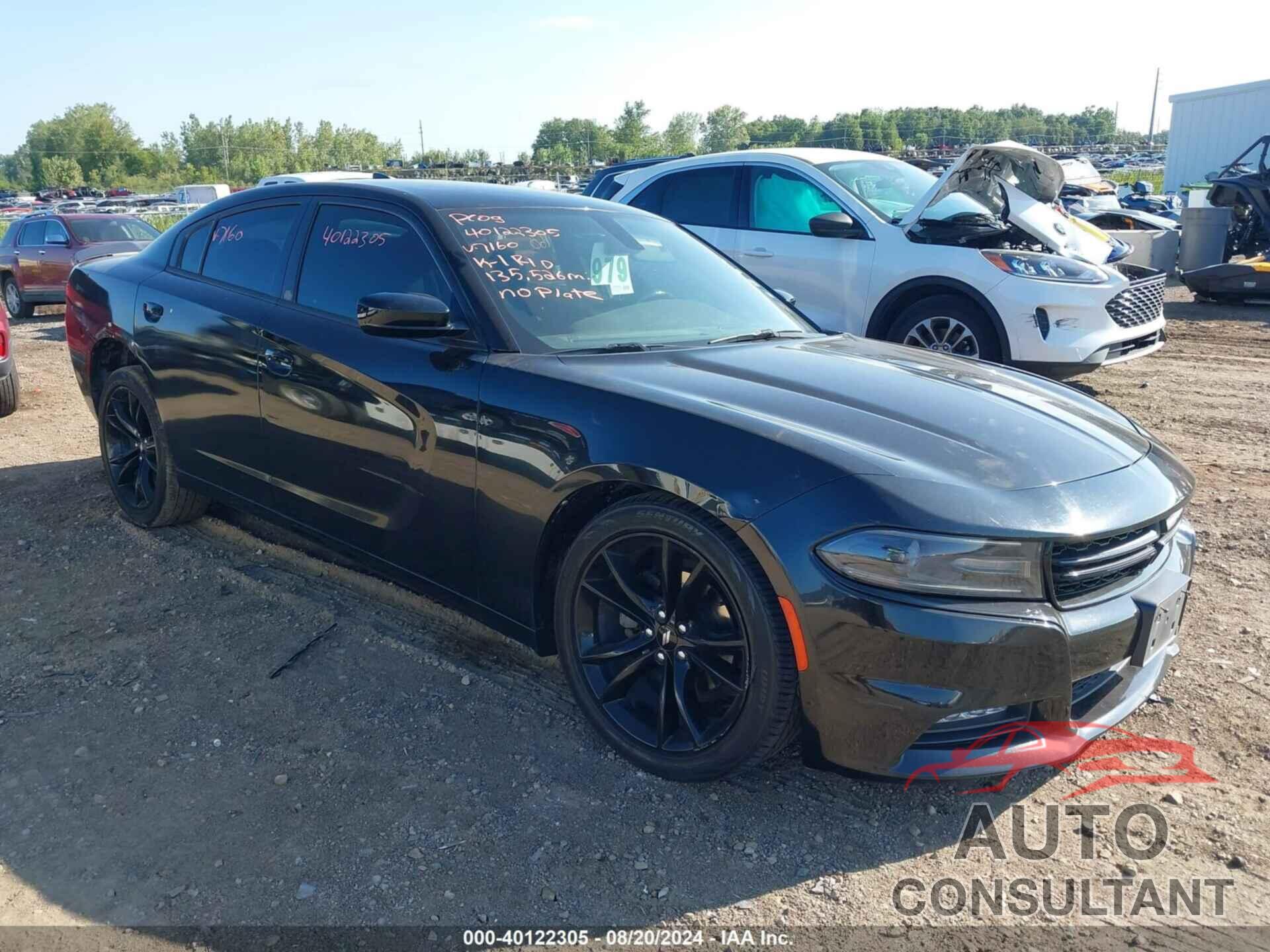 DODGE CHARGER 2018 - 2C3CDXHG4JH187160