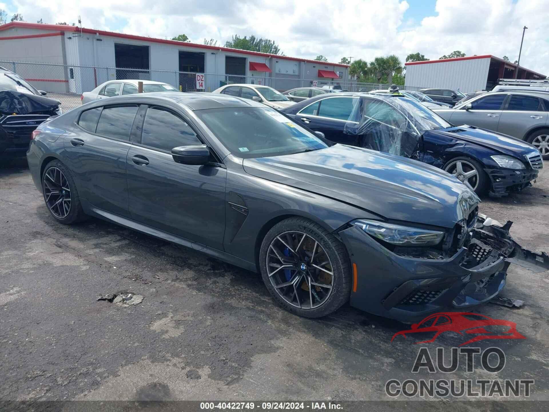 BMW M8 GRAN COUPE 2022 - WBSGV0C08NCJ45653