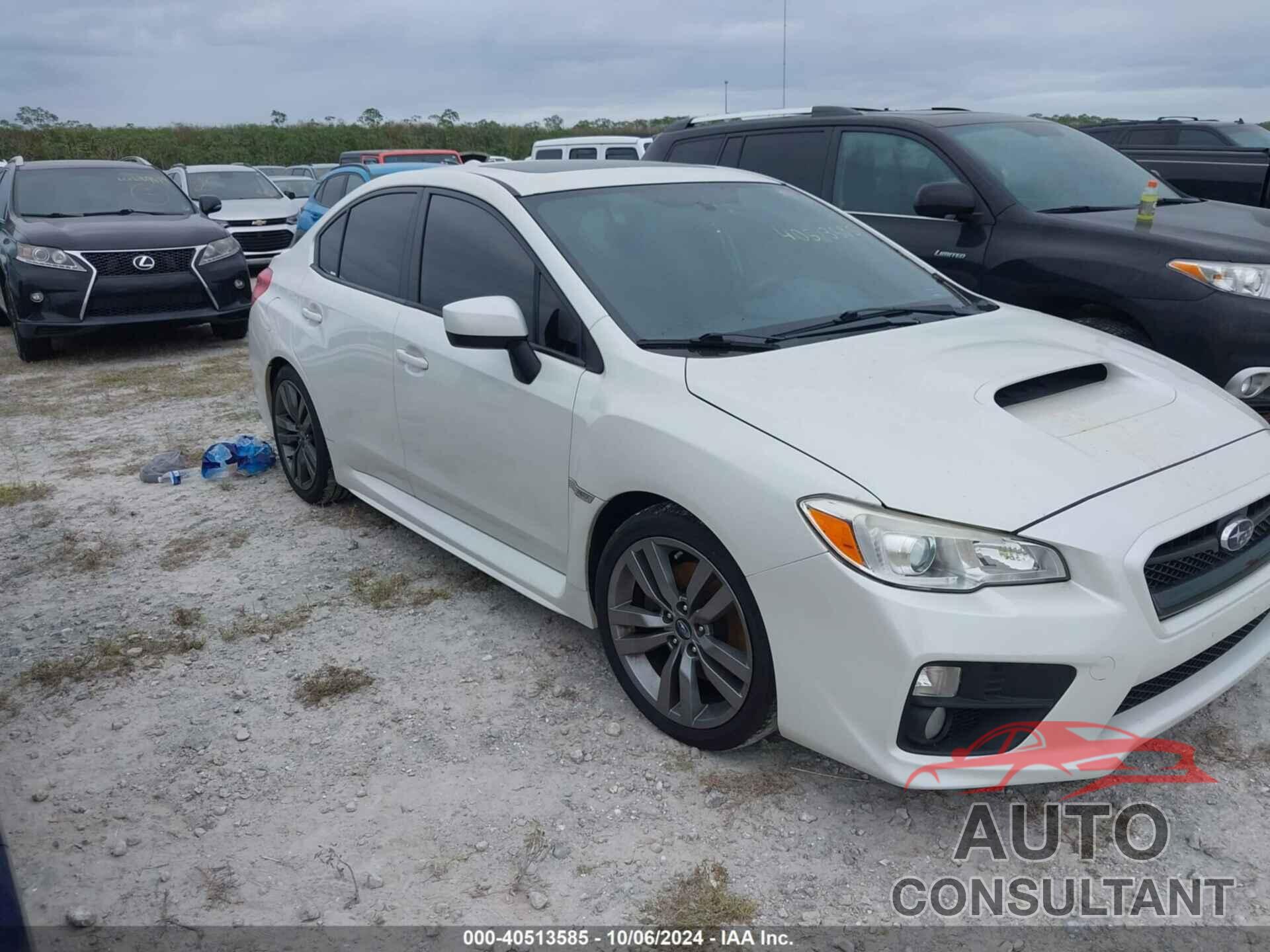 SUBARU WRX 2016 - JF1VA1E66G9803901