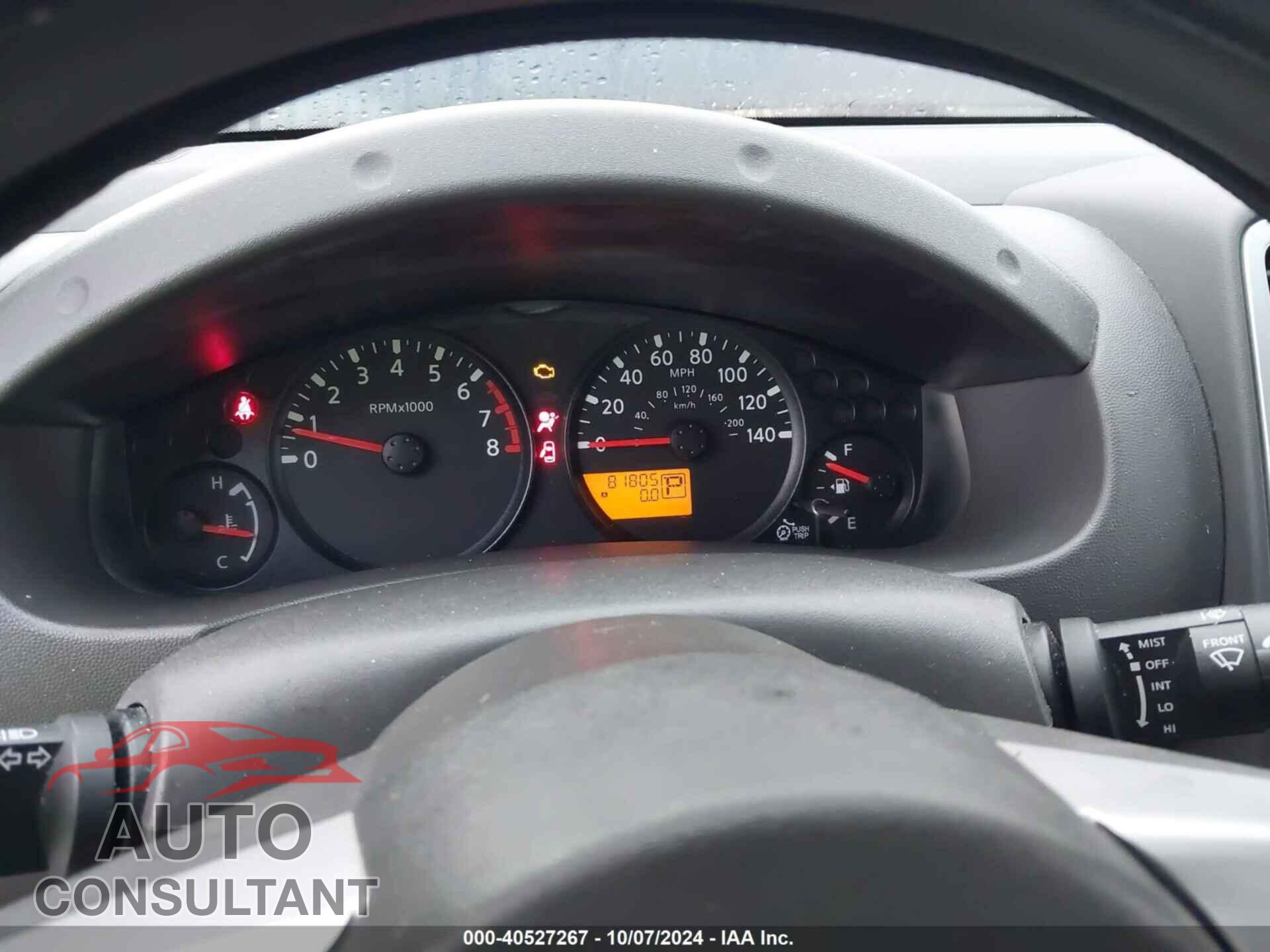 NISSAN FRONTIER 2016 - 1N6BD0CT2GN746236