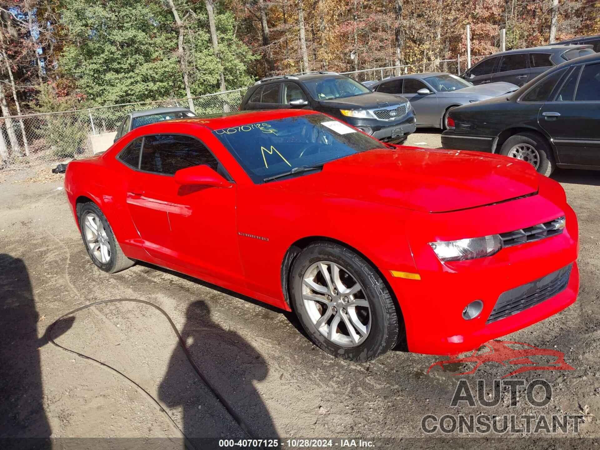 CHEVROLET CAMARO 2014 - 2G1FB1E35E9324838