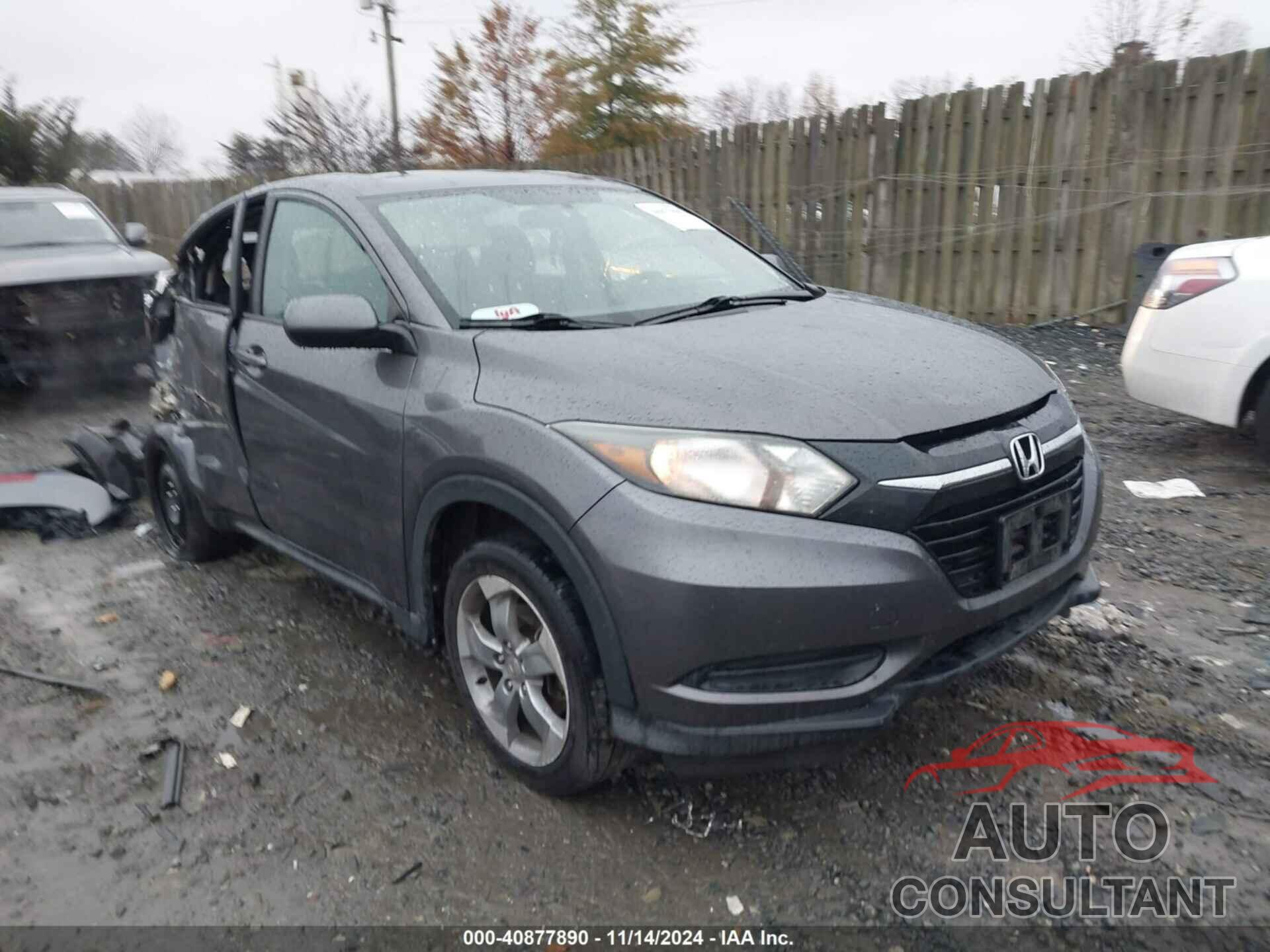 HONDA HR-V 2016 - 3CZRU6H38GM759672