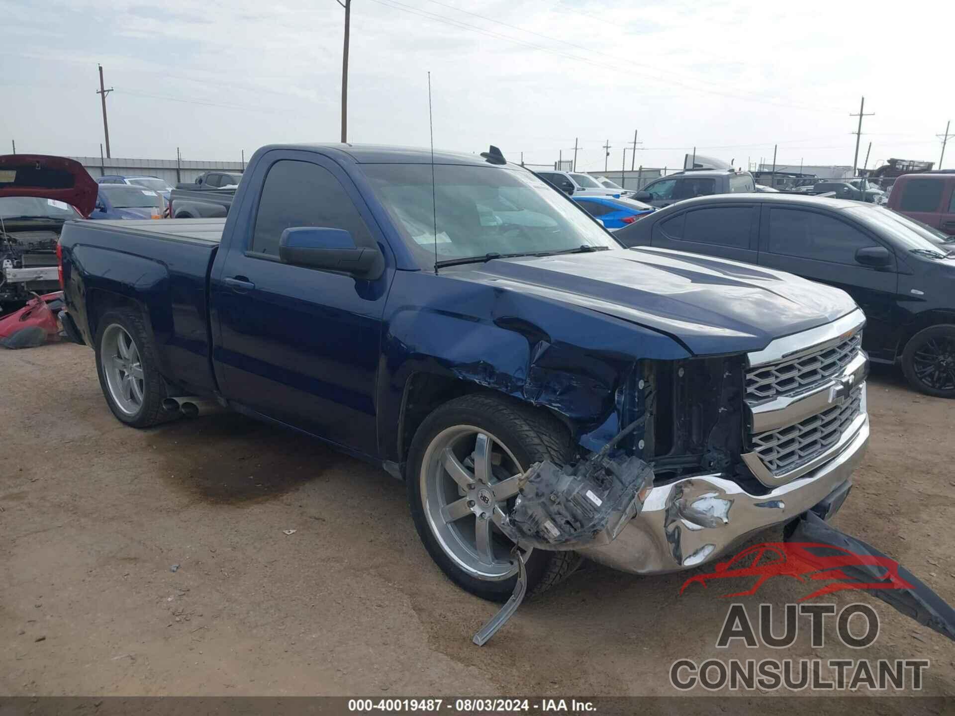 CHEVROLET SILVERADO 1500 2017 - 1GCNCNEC1HZ366117