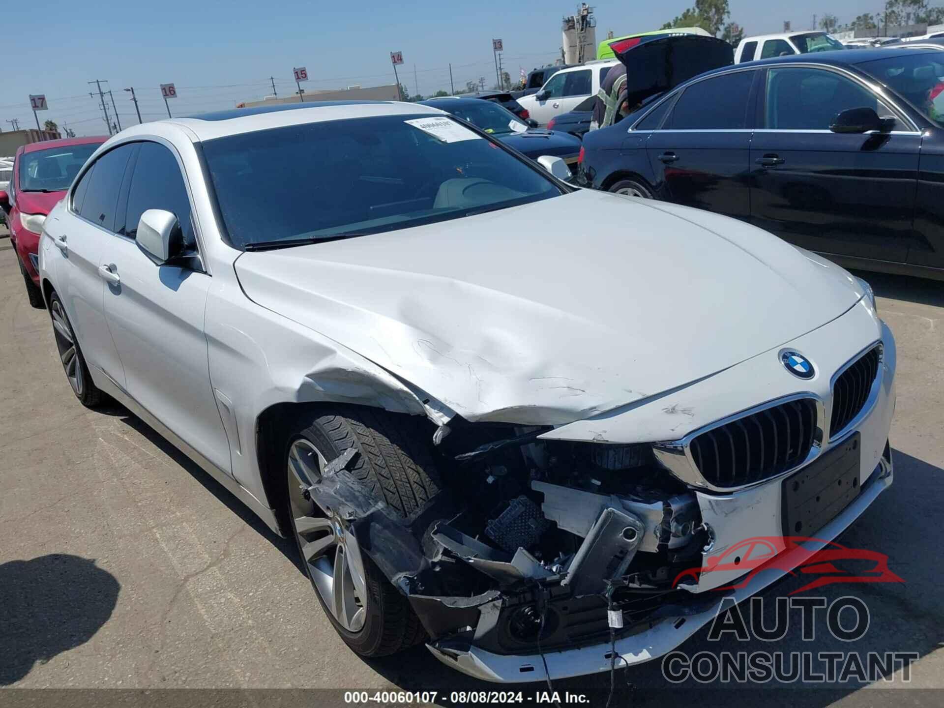 BMW 430I GRAN COUPE 2019 - WBA4J1C50KBM19272