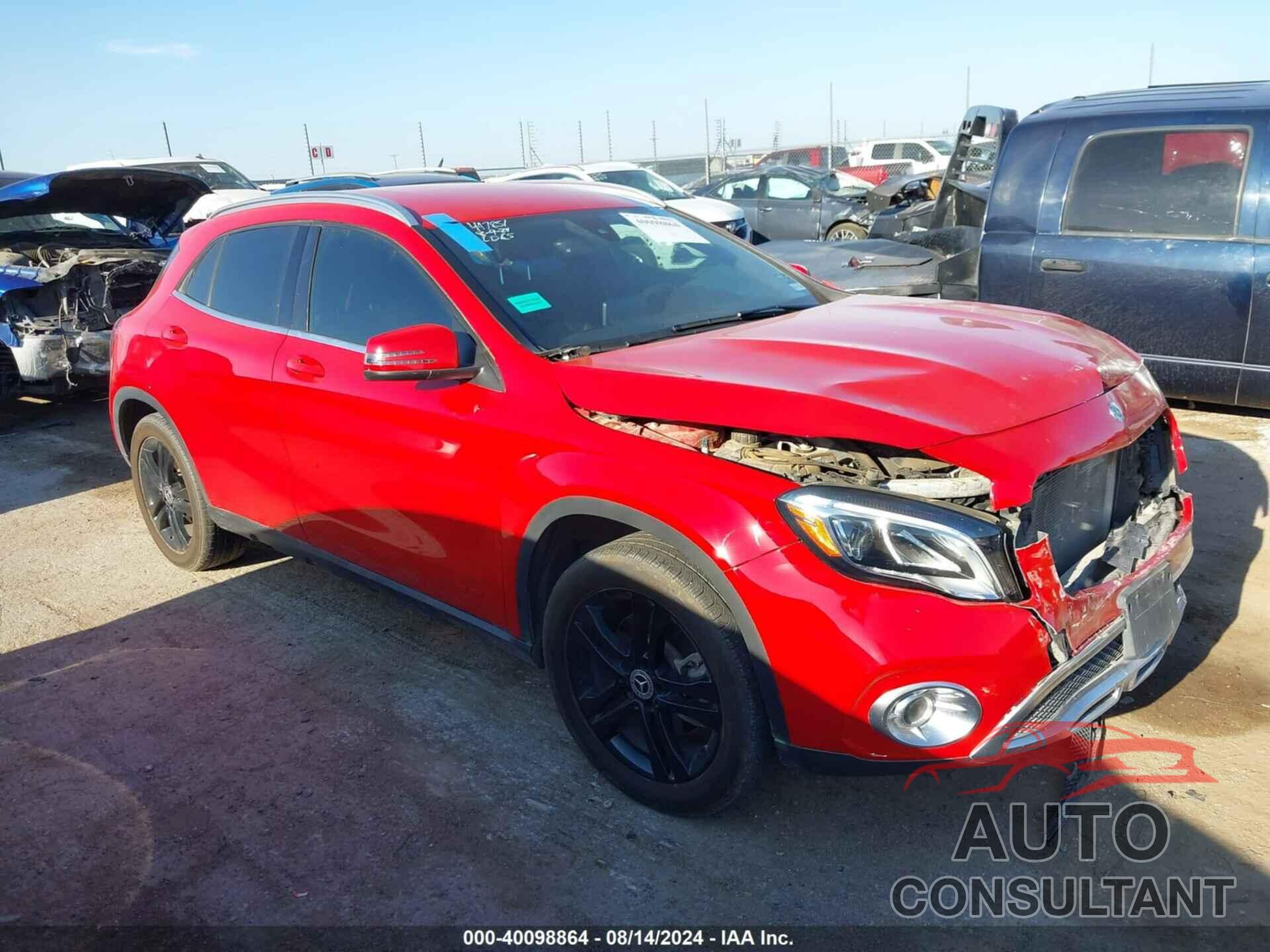 MERCEDES-BENZ GLA 250 2020 - WDCTG4EB2LU023426