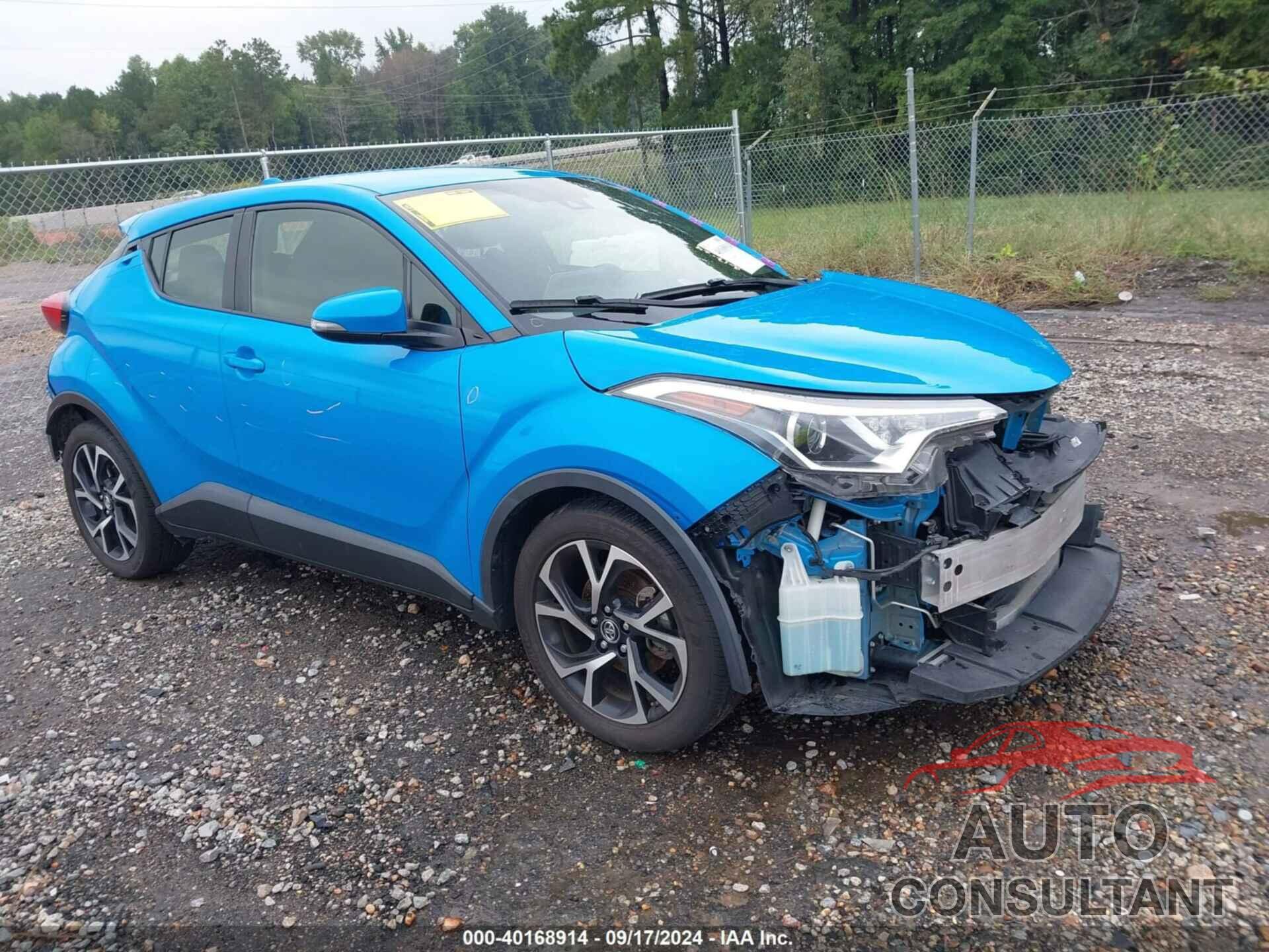 TOYOTA C-HR 2019 - JTNKHMBX3K1027396