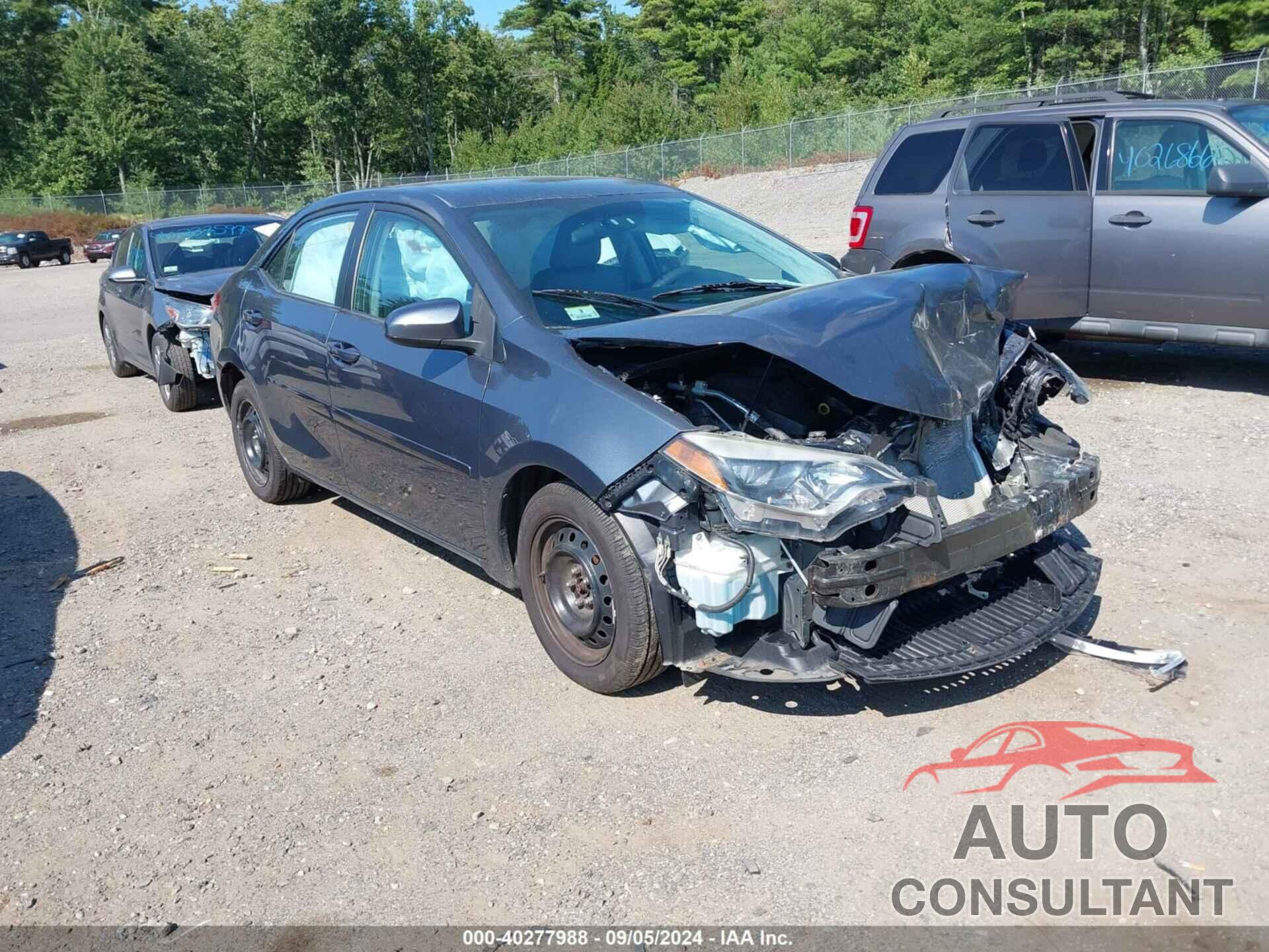 TOYOTA COROLLA 2015 - 2T1BURHE4FC257257