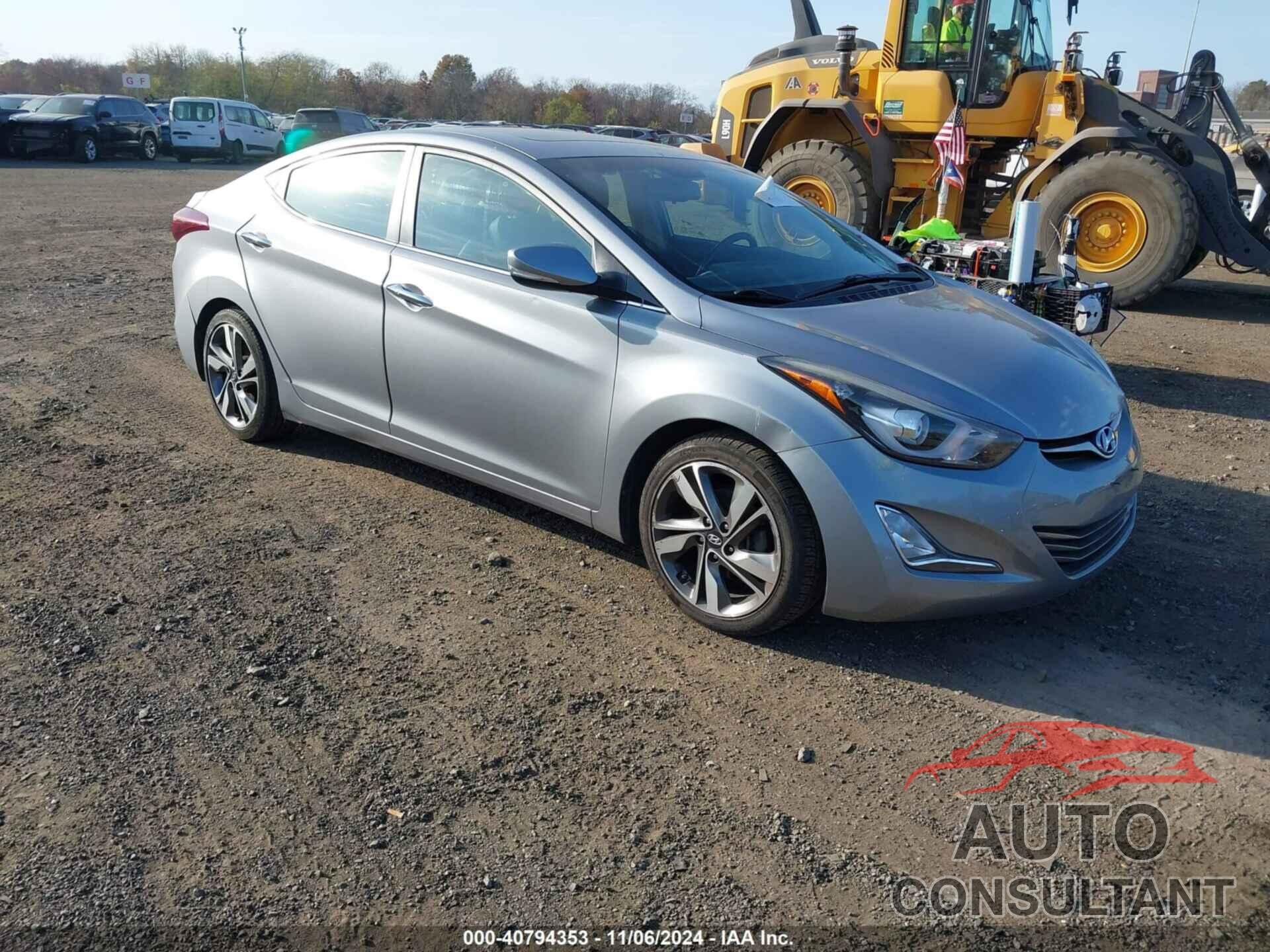 HYUNDAI ELANTRA 2015 - 5NPDH4AE5FH557302