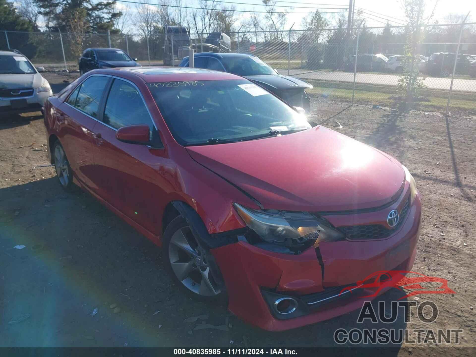 TOYOTA CAMRY 2014 - 4T1BF1FK6EU863810