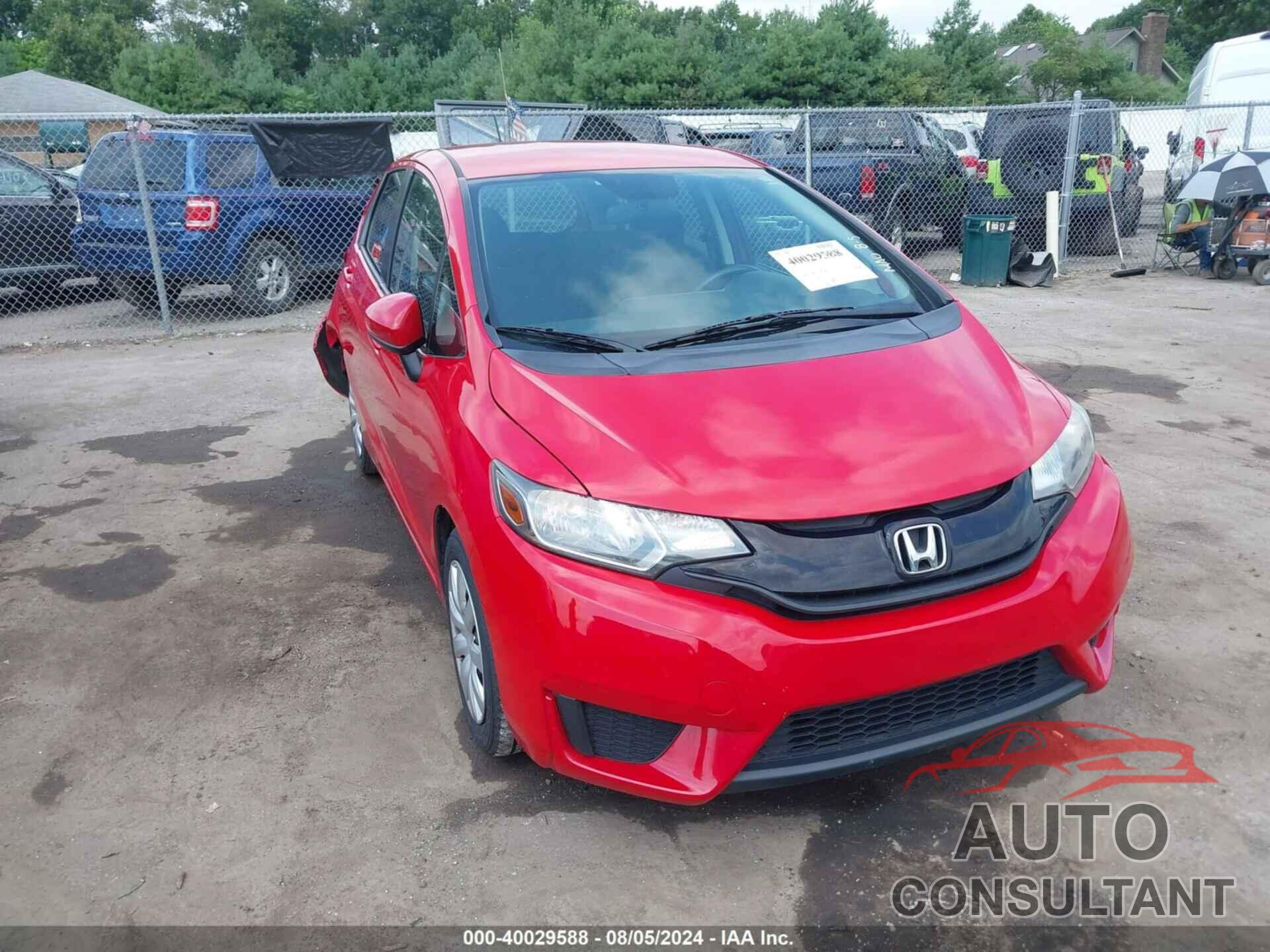 HONDA FIT 2016 - JHMGK5H55GS014088