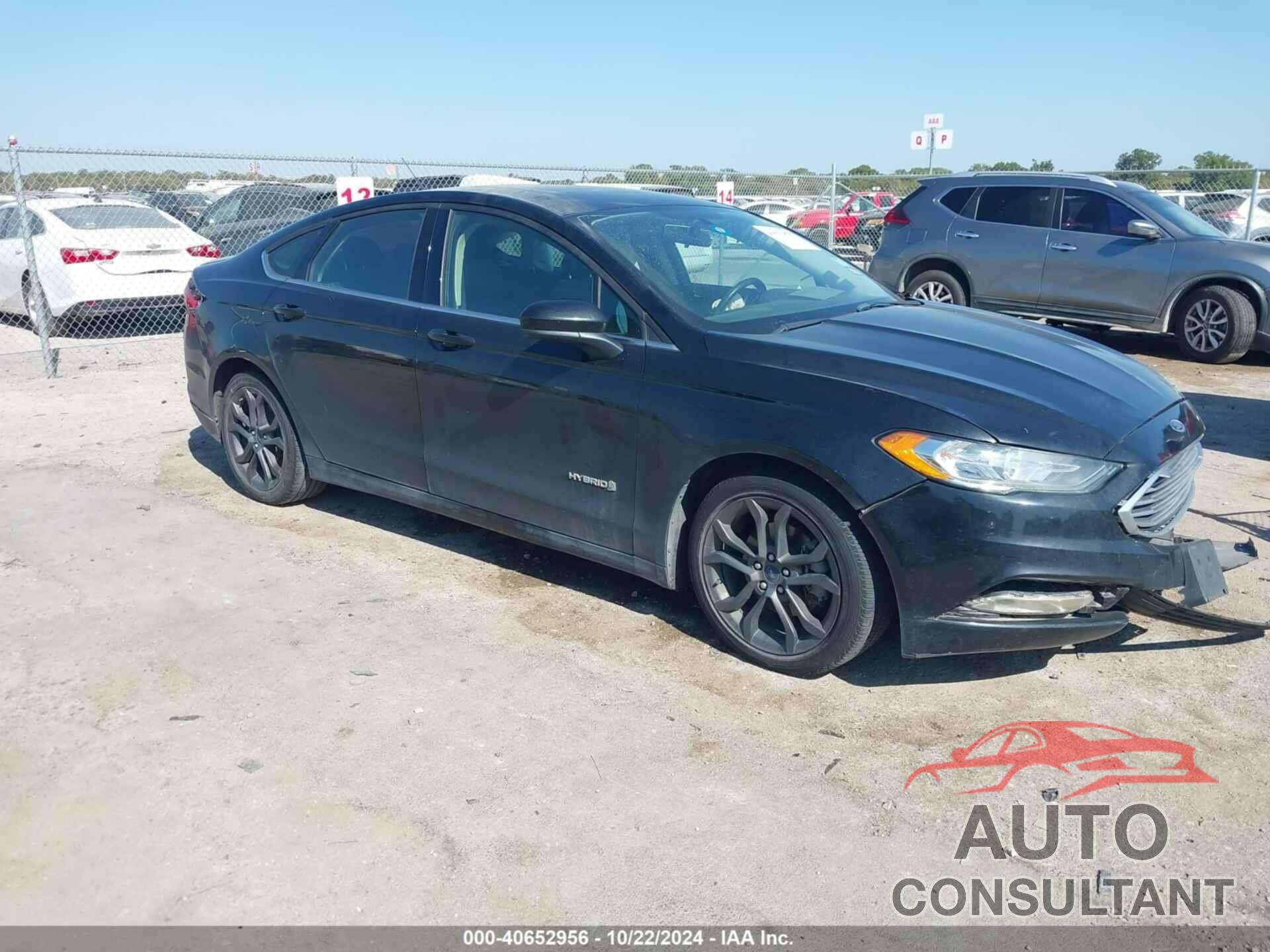 FORD FUSION HYBRID 2018 - 3FA6P0LU7JR102844