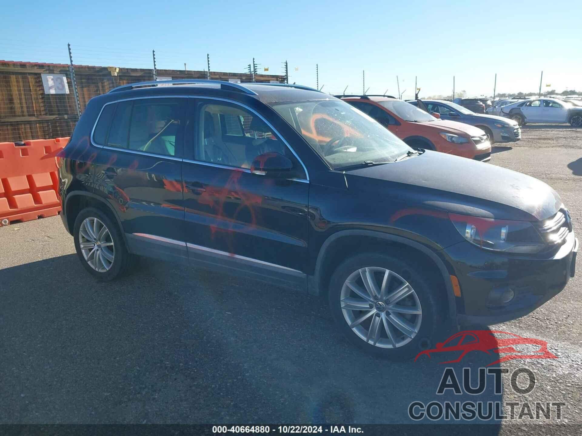 VOLKSWAGEN TIGUAN 2012 - WVGBV7AX8CW600132