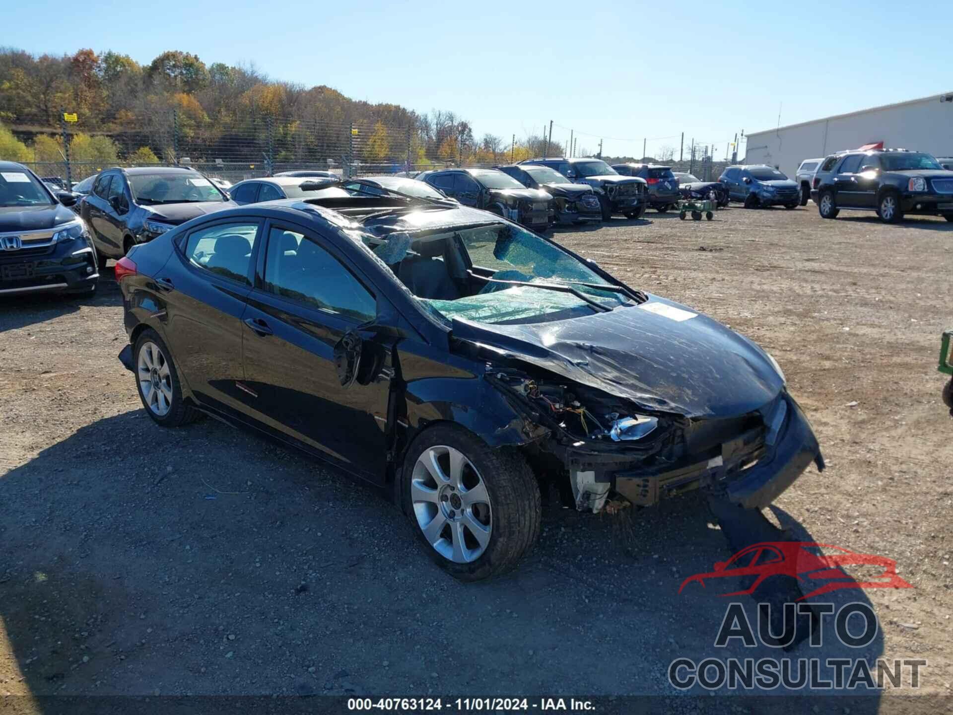 HYUNDAI ELANTRA 2013 - 5NPDH4AE6DH373435