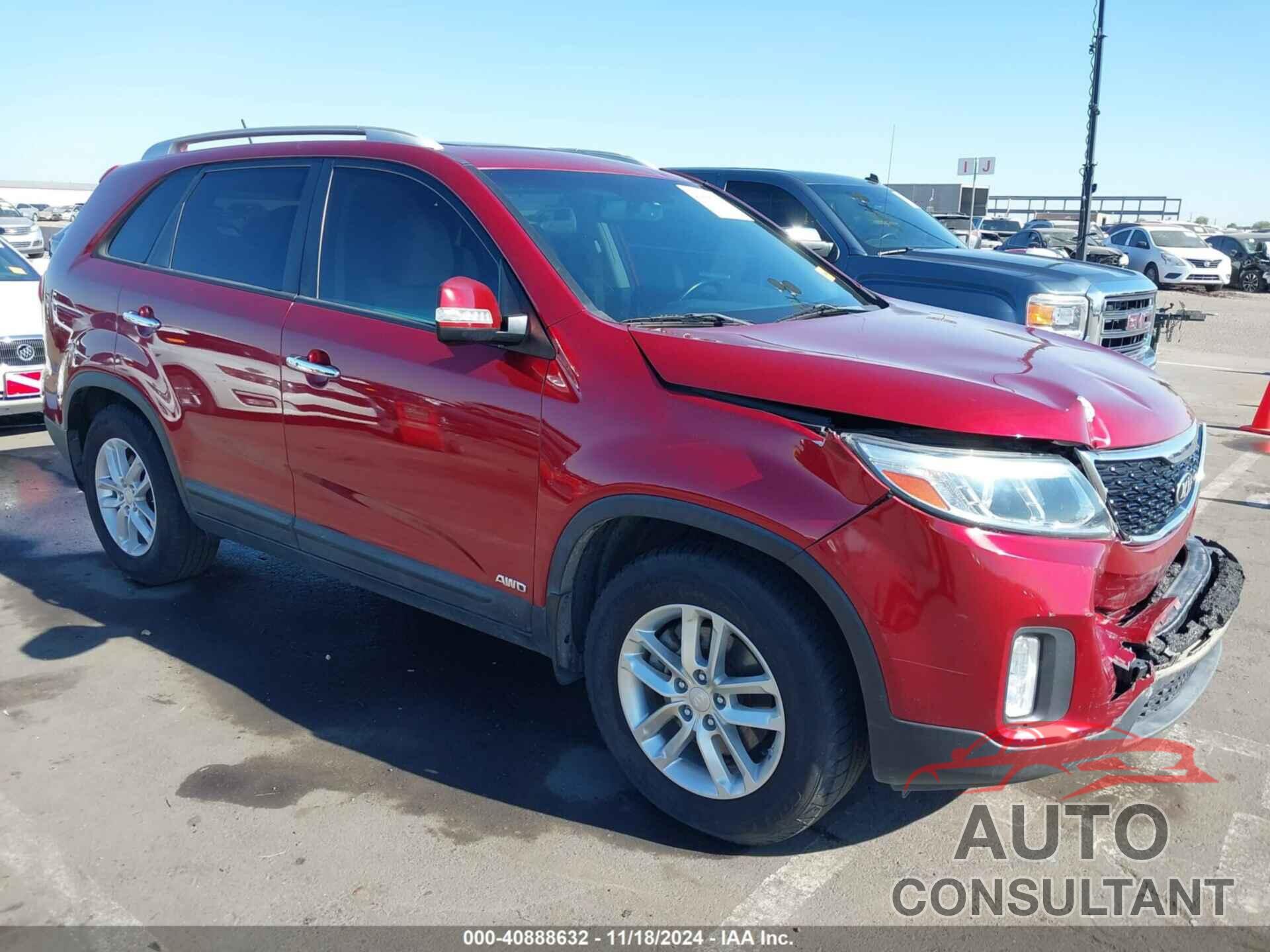 KIA SORENTO 2014 - 5XYKTDA67EG547469
