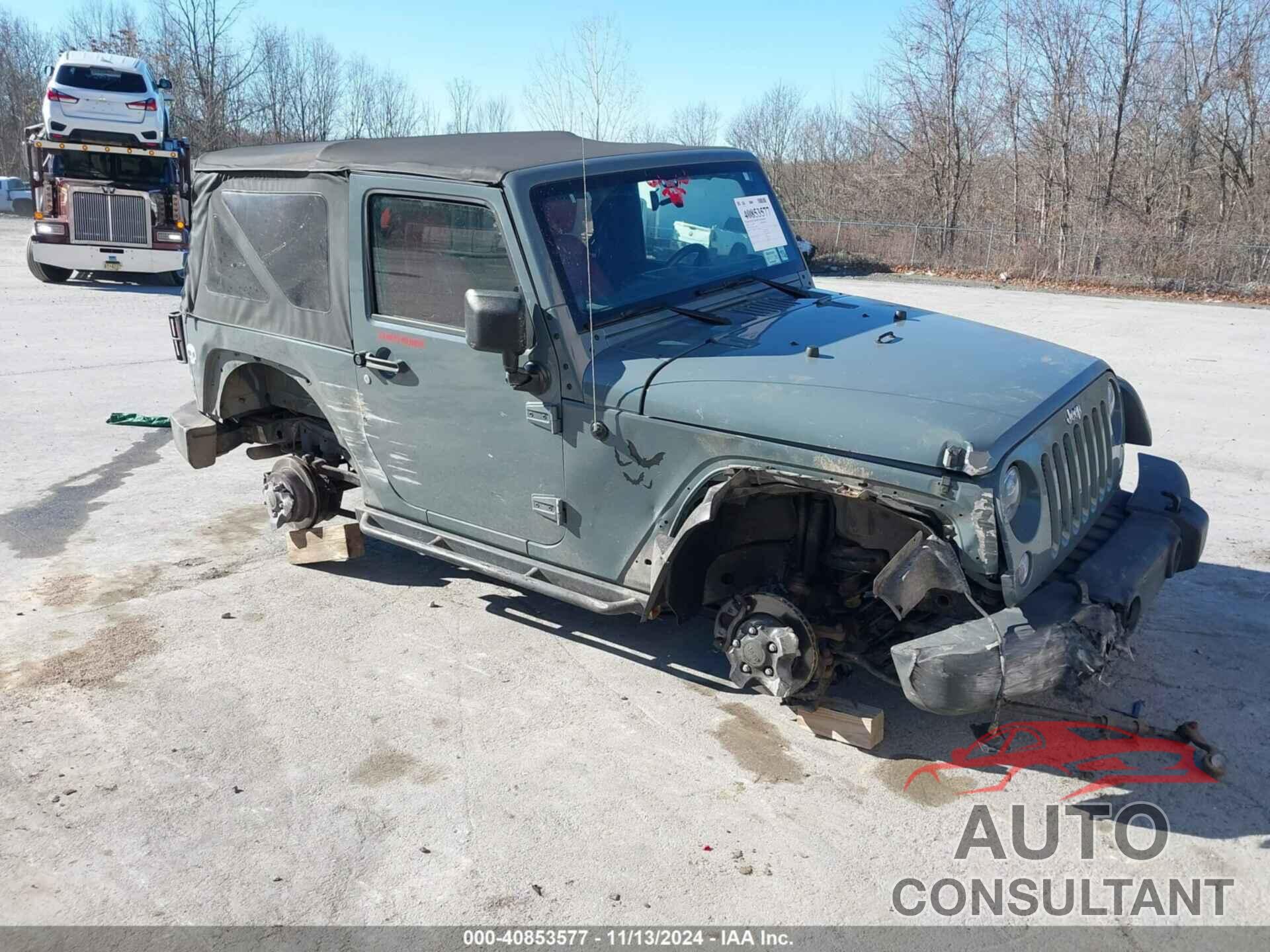 JEEP WRANGLER 2014 - 1C4AJWAGXEL129658